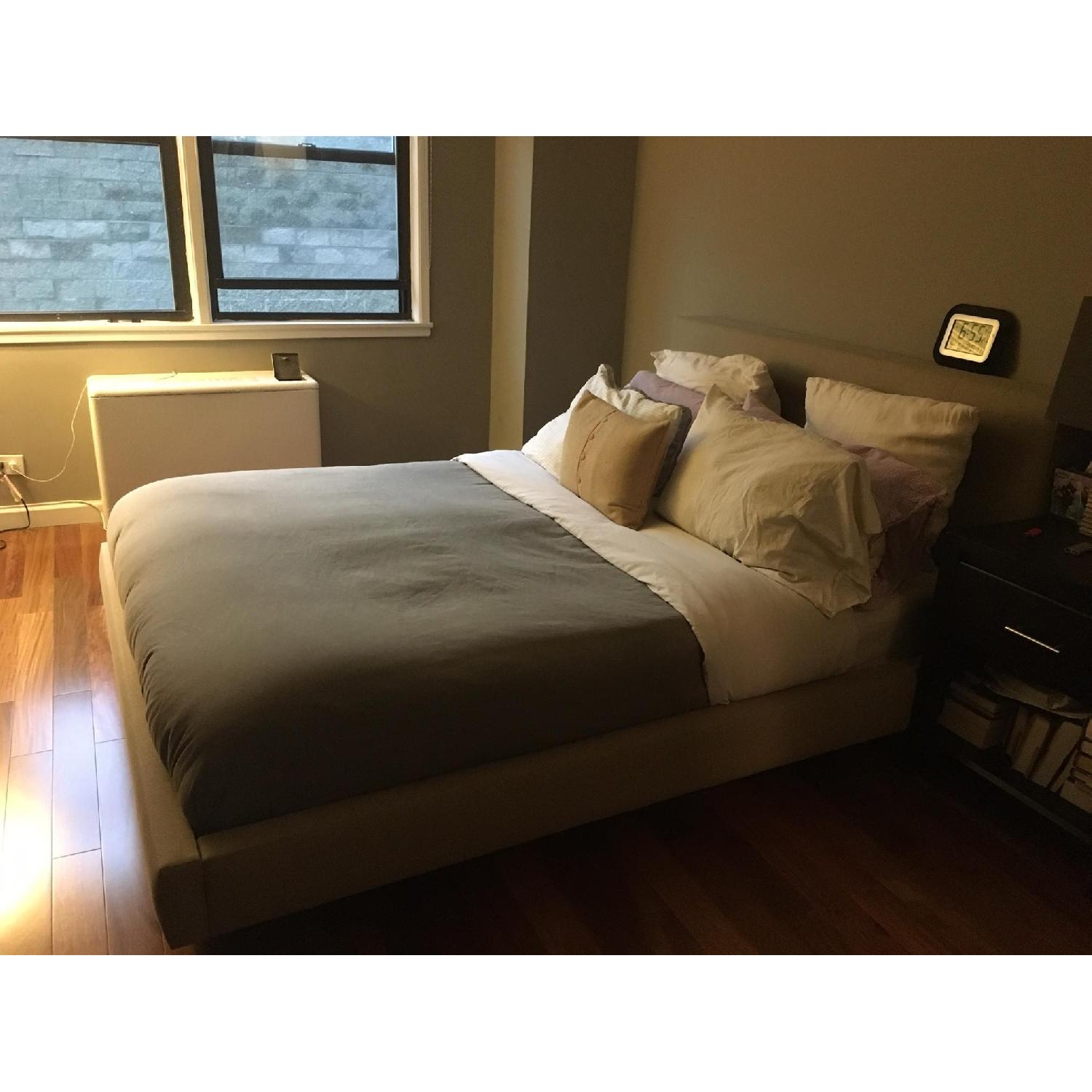 Crate & Barrel Tate Queen Size Bed - image-3