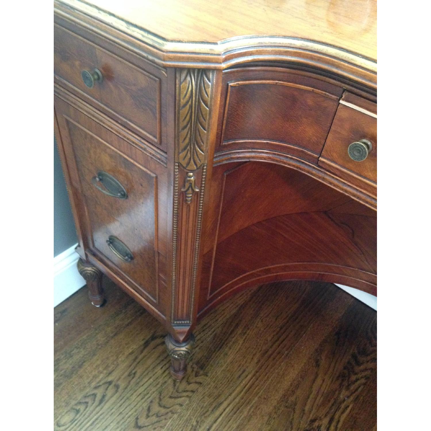 Antique Art Deco Desk - image-2