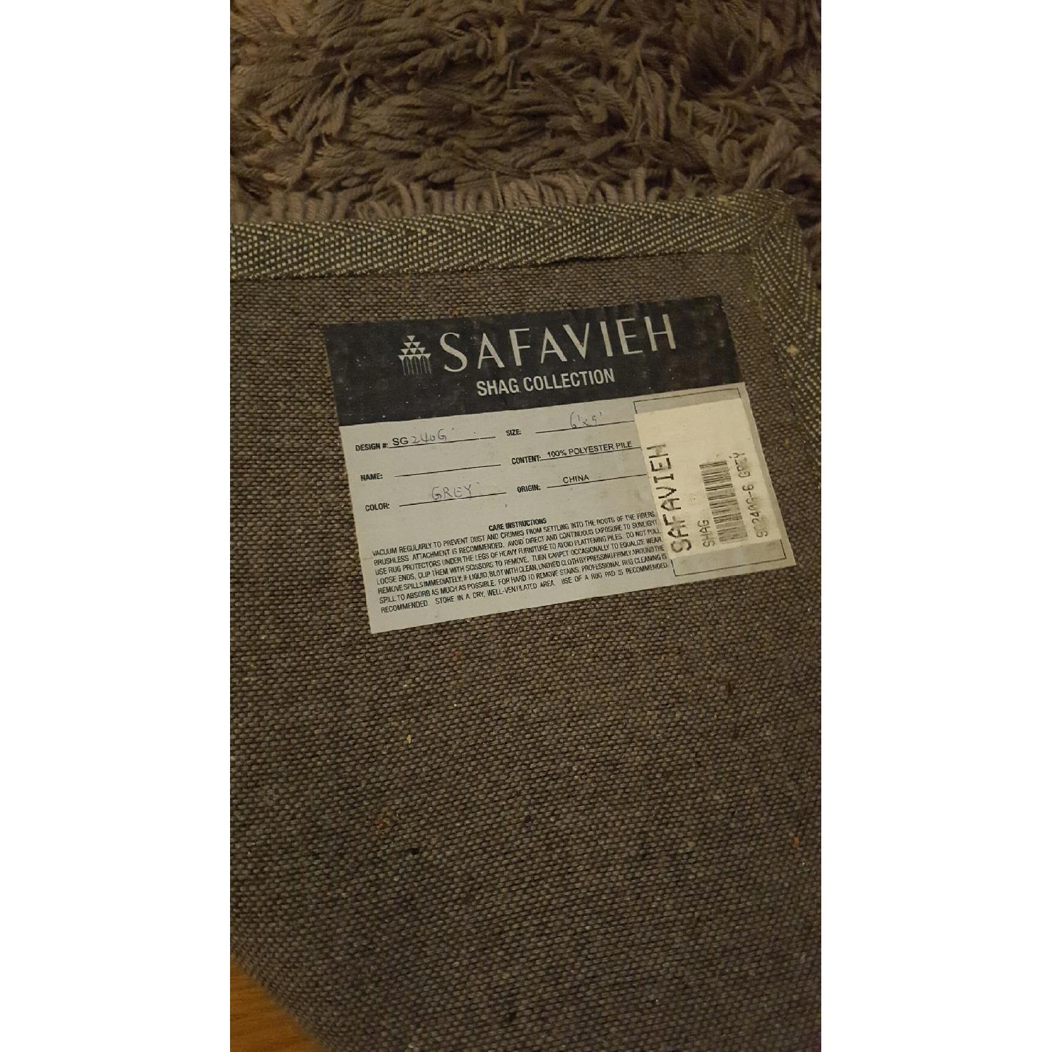 Safavieh Gray Shag Rug - image-3