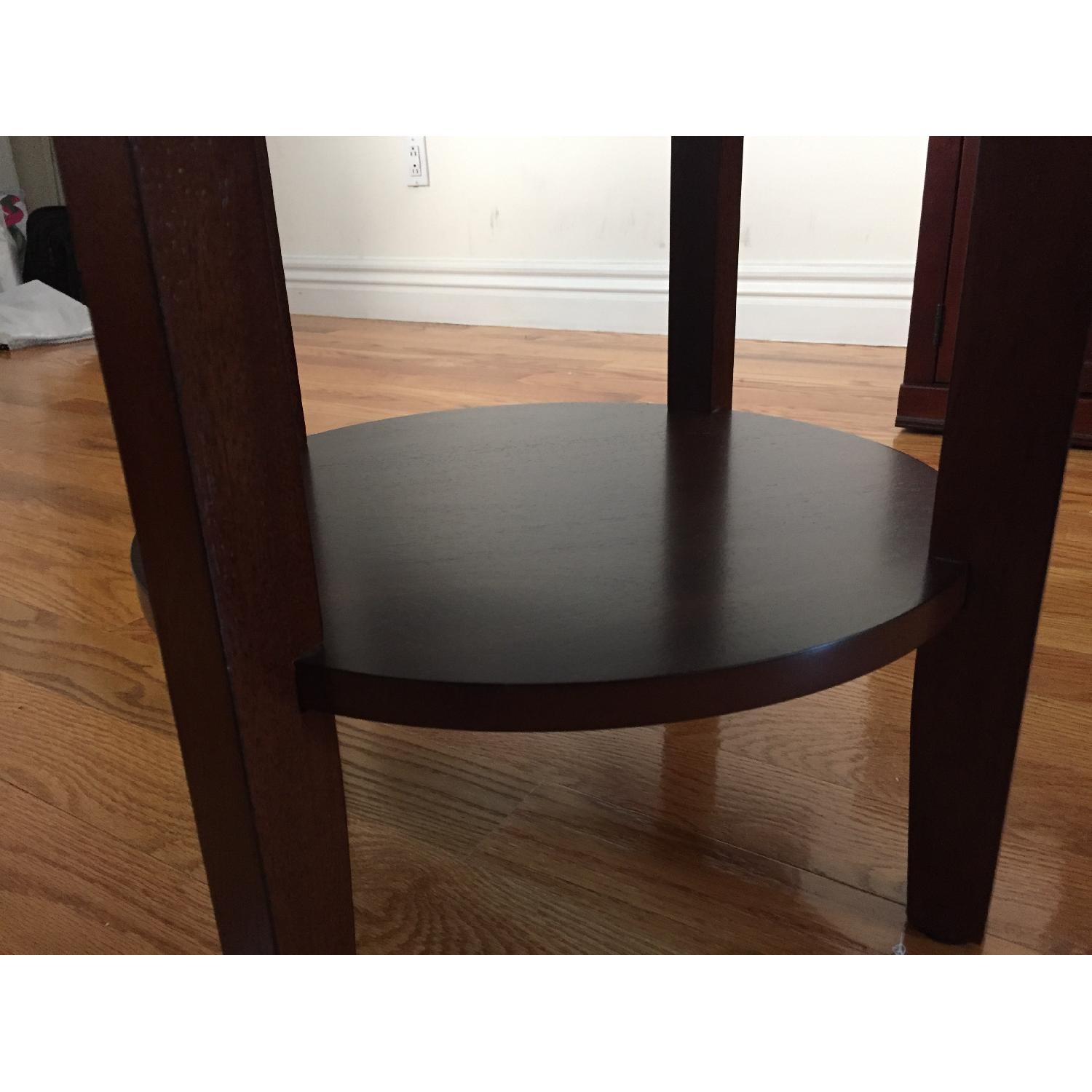 Pottery Barn Julia Bedside Table in Mahogany Stain - image-4