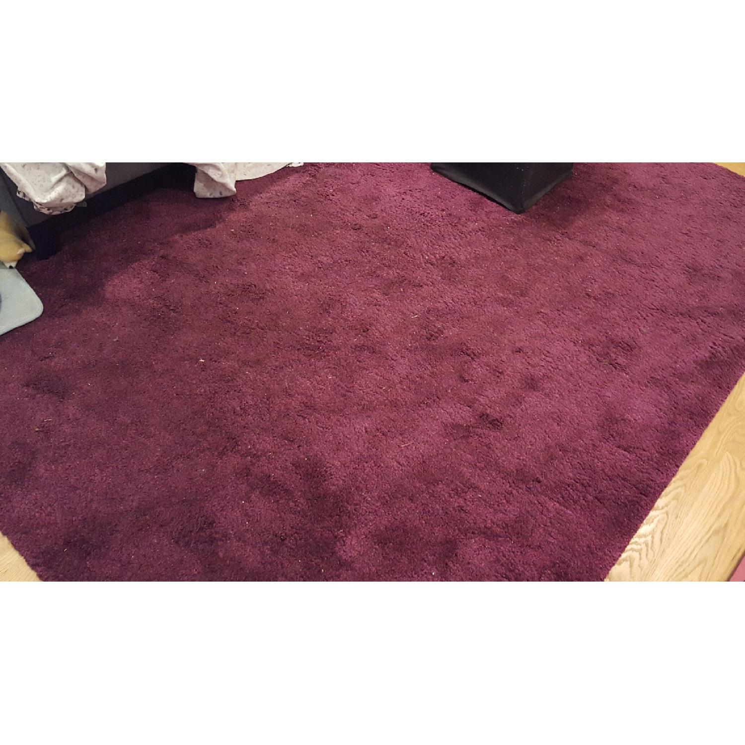 Ikea Purple Adum High Pile Rug - image-2