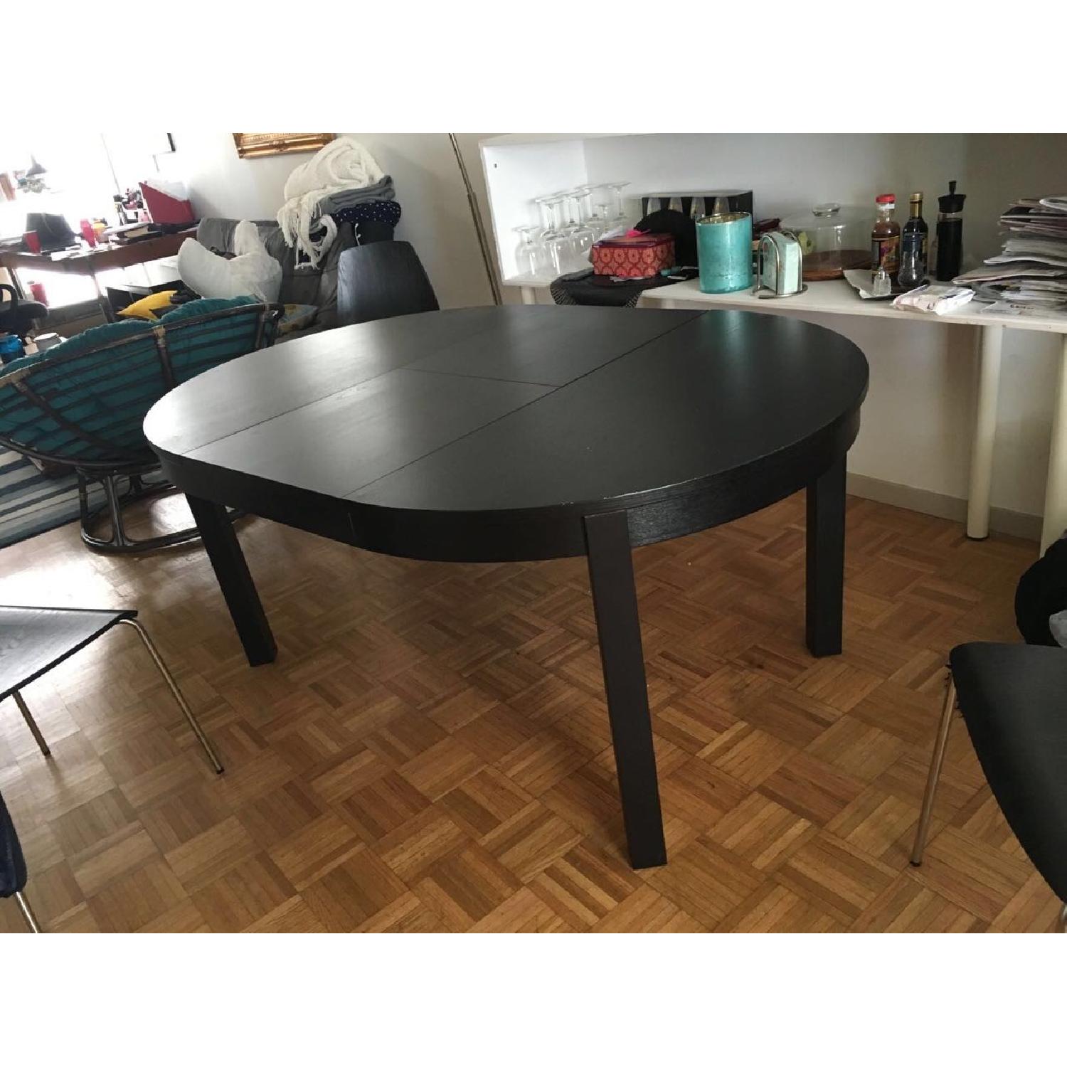 Ikea 7 Piece Expandable Dining Set - image-11