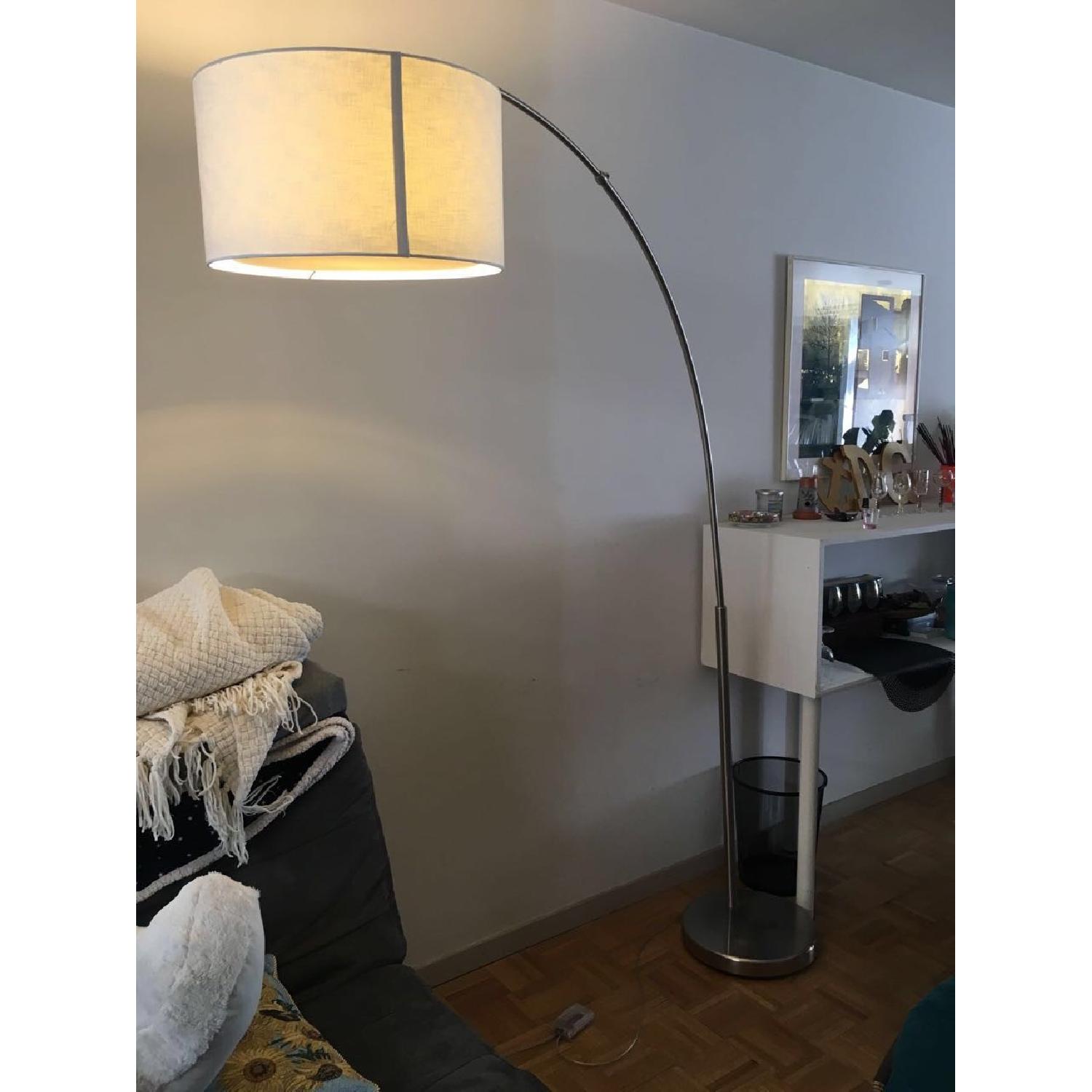 CB2 Arc Floor Lamp AptDeco