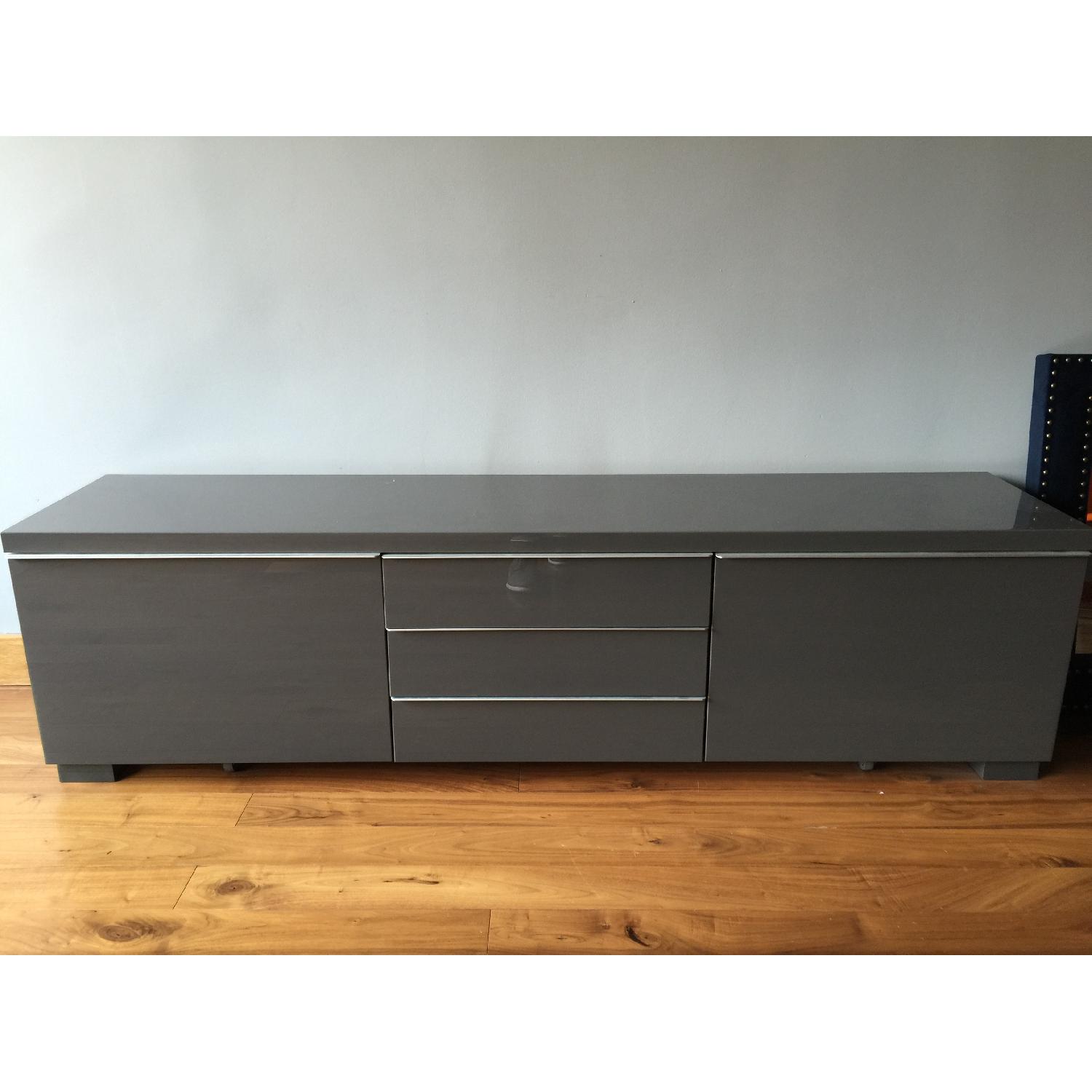 Ikea Low-Profile Modern Media Console - image-1