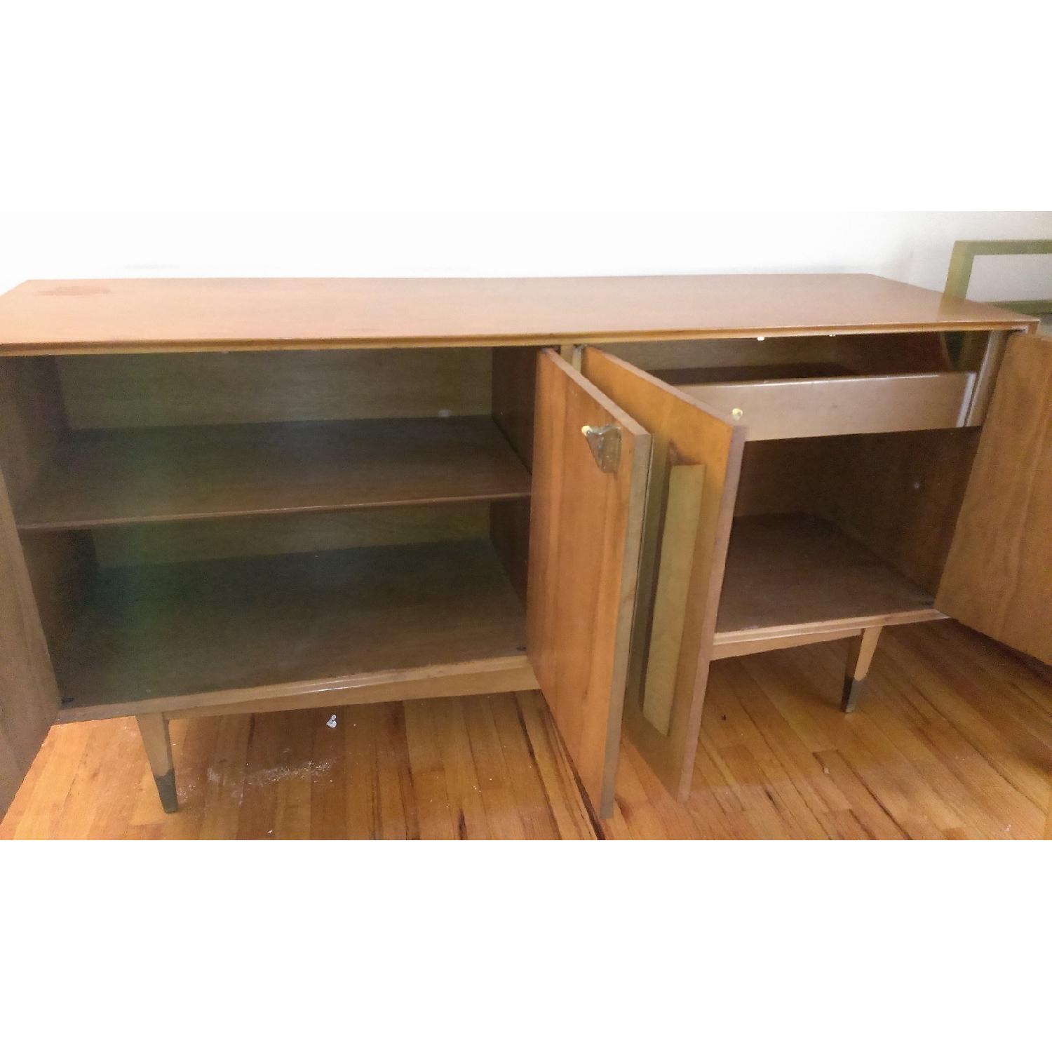 Vintage Wood Credenza - image-2