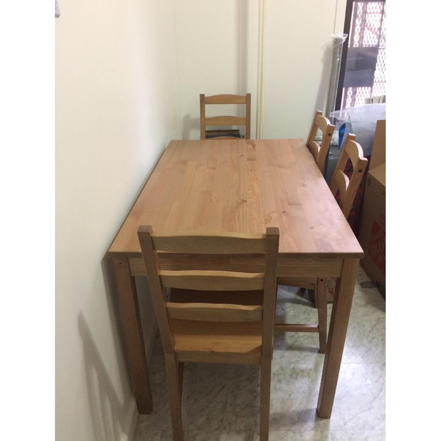 Ikea Jokkmok Kitchen Table w/ 4 Chairs - image-3