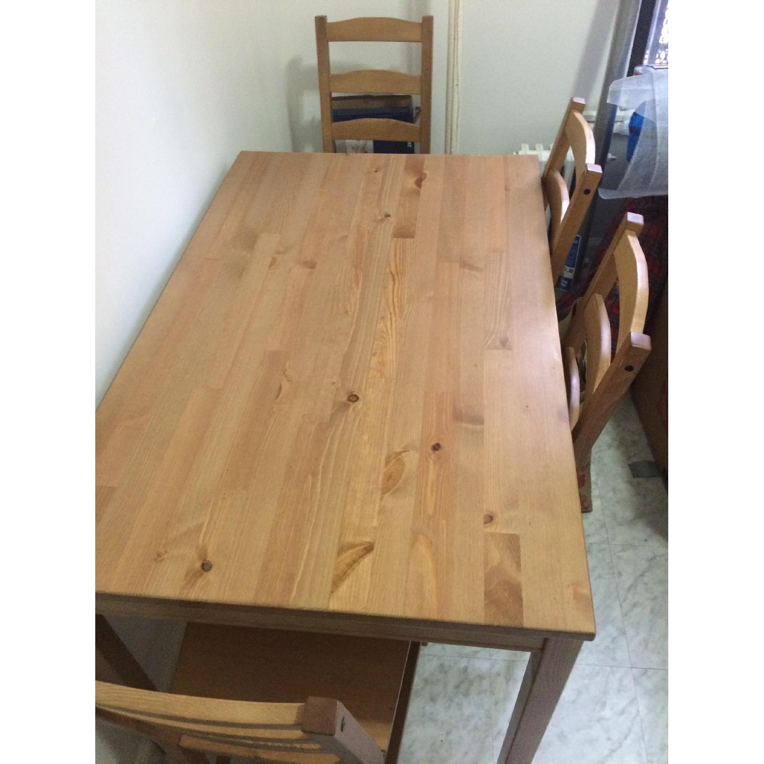 Ikea Jokkmok Kitchen Table w/ 4 Chairs - image-4
