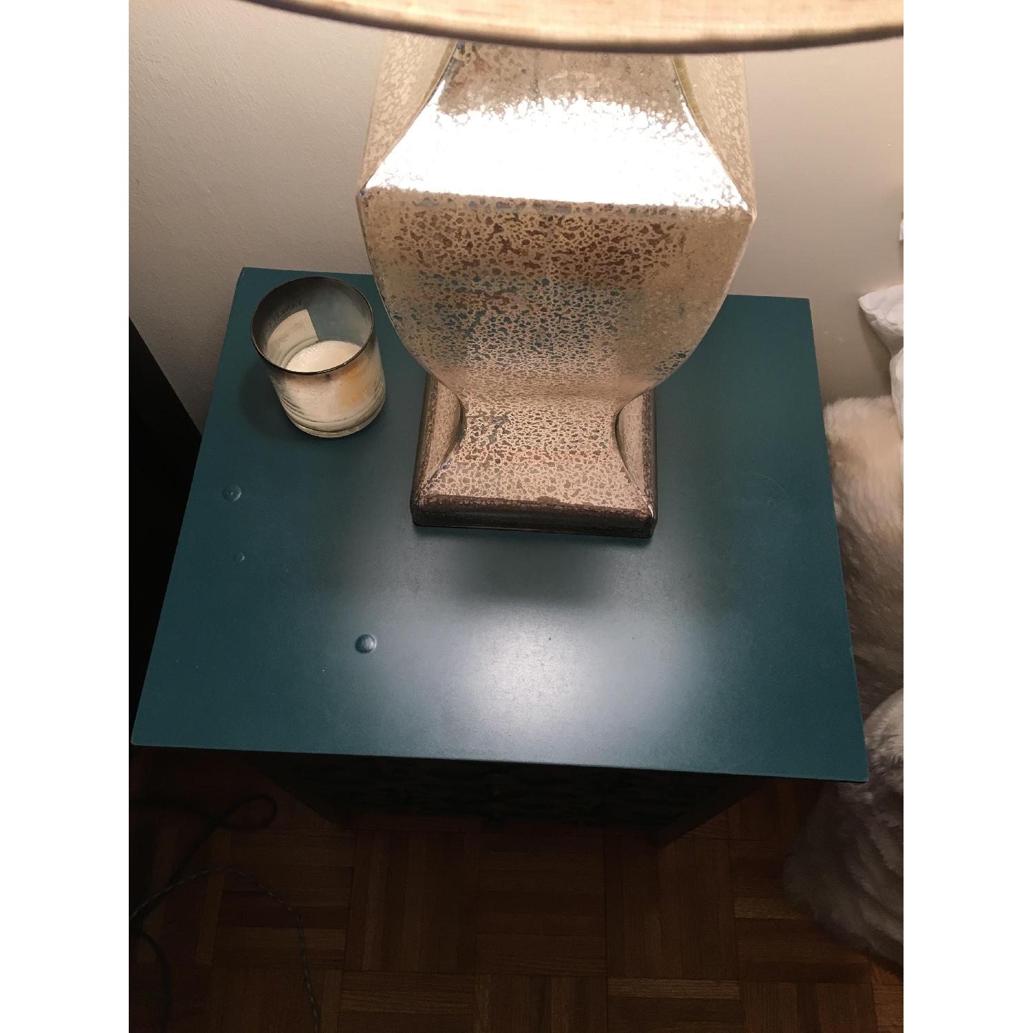 Threshold Teal Nightstand/End Table - image-2
