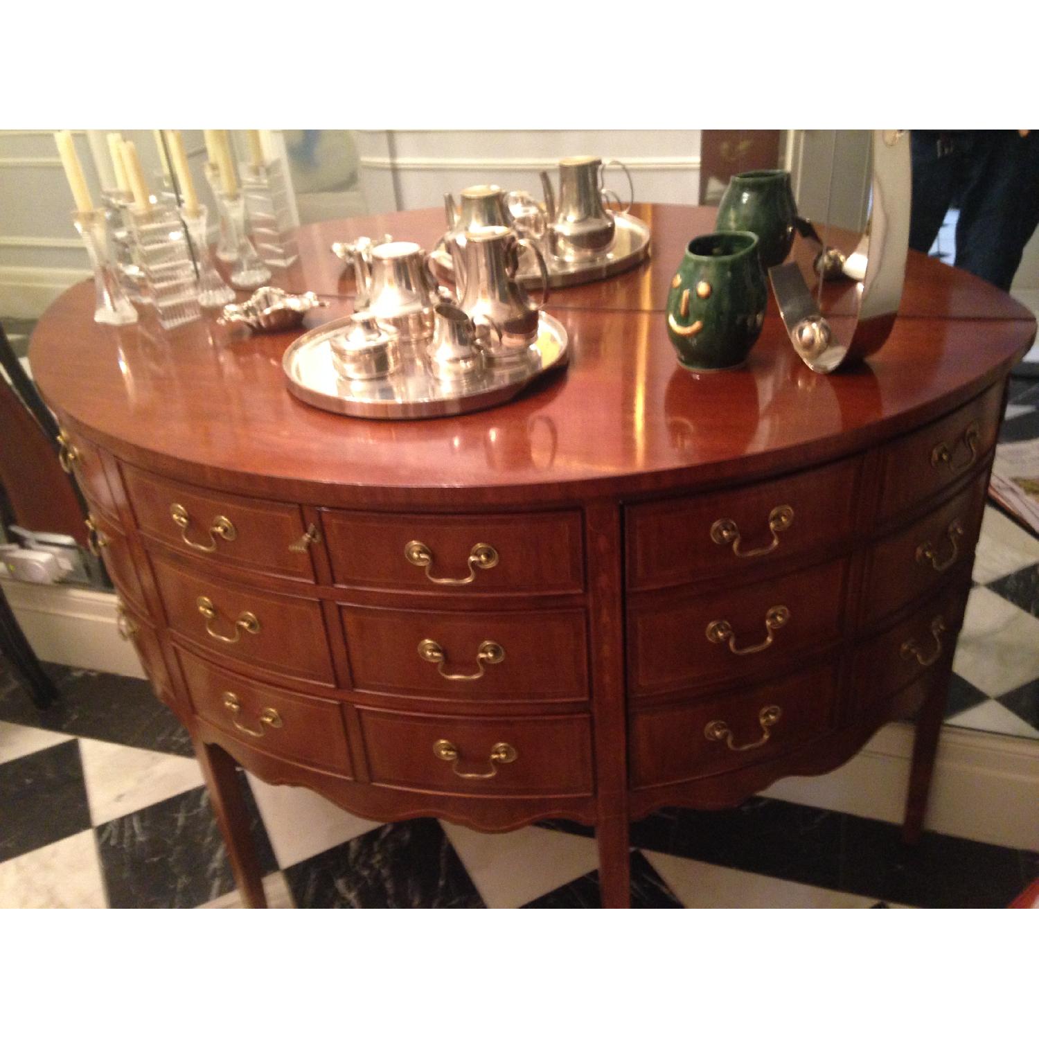 Wood Console Table - image-1