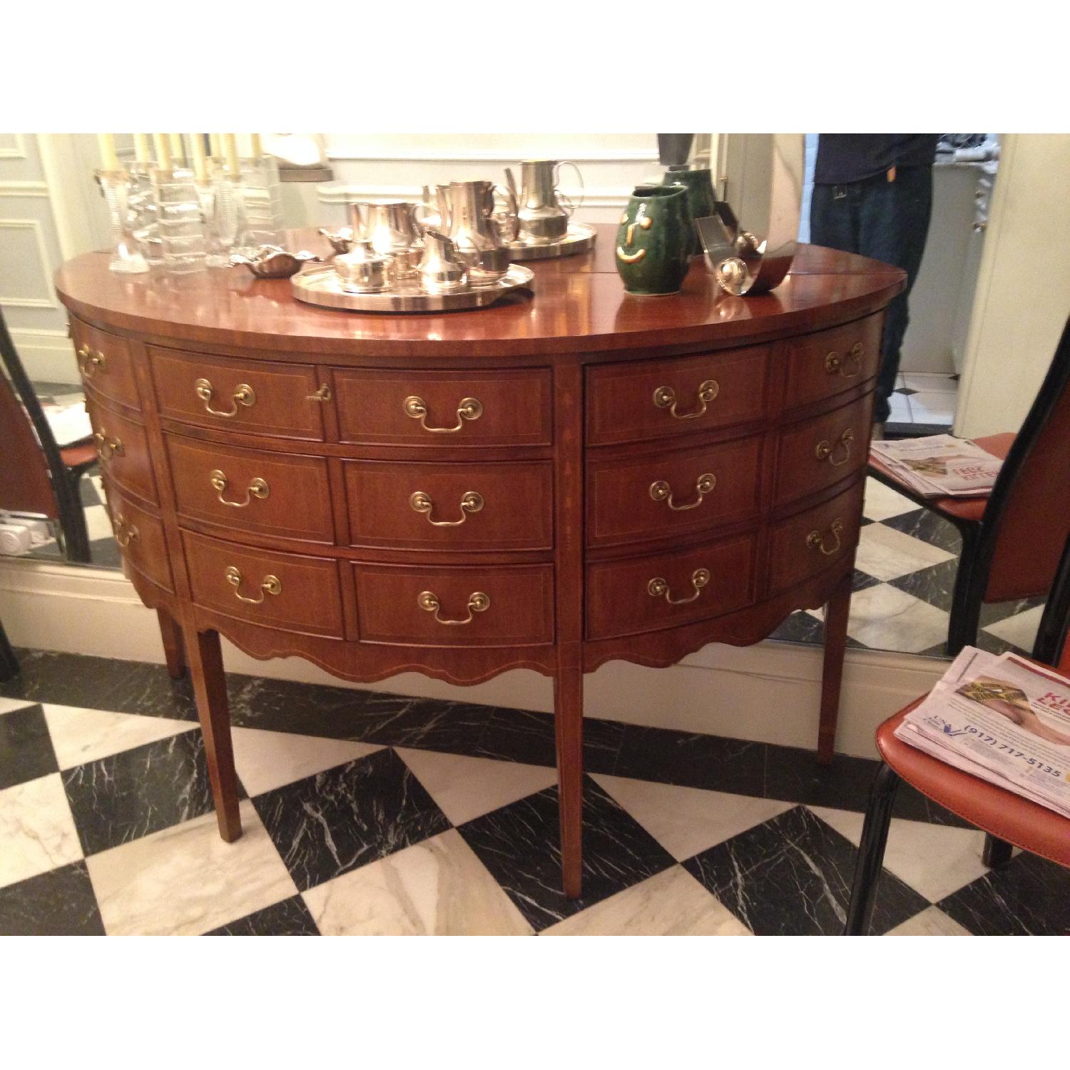 Wood Console Table - image-3