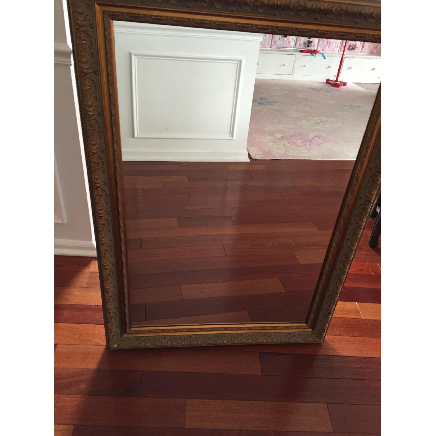 Large Ornate Rectangular Wall Mirror - image-1