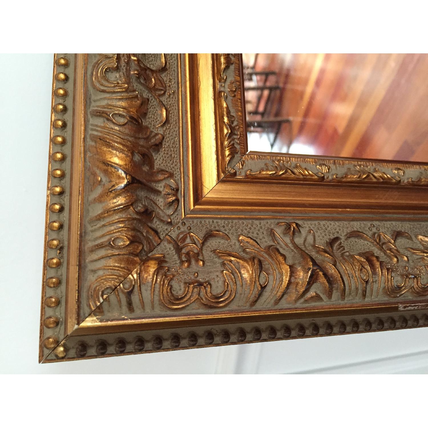 Large Ornate Rectangular Wall Mirror - image-2