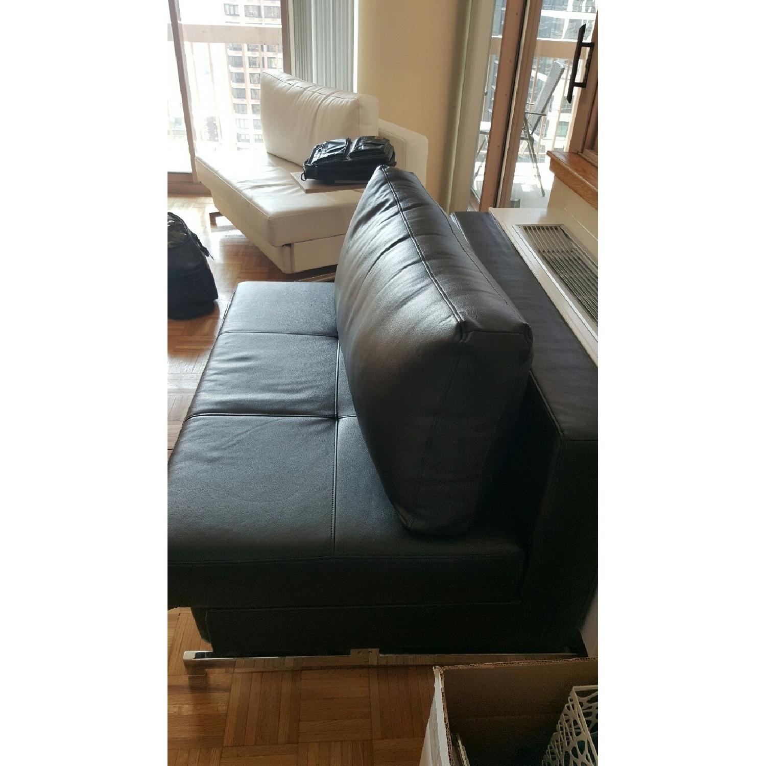 AllModern Modern Black Sofa Bed - image-3