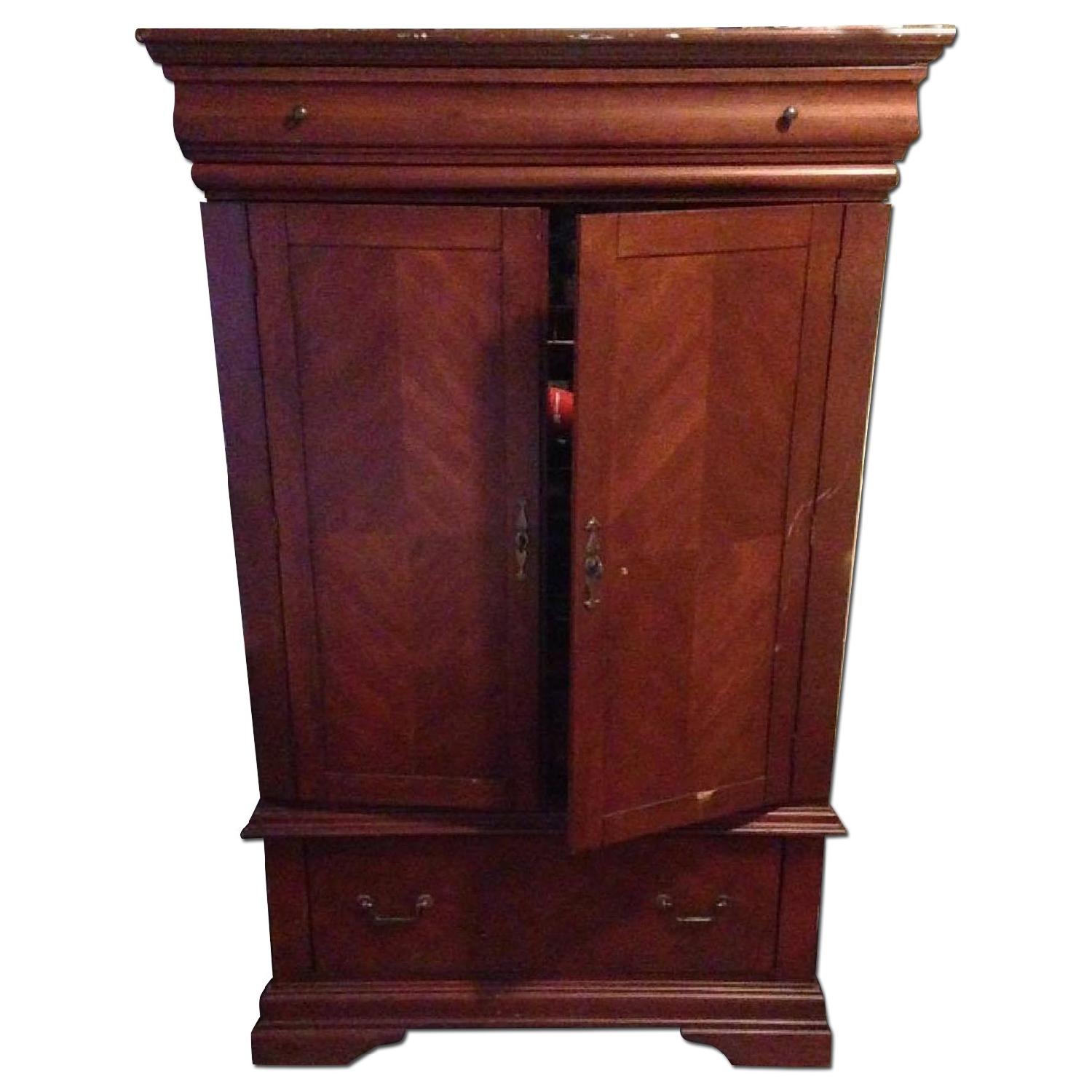 Hardwood Armoire - image-0