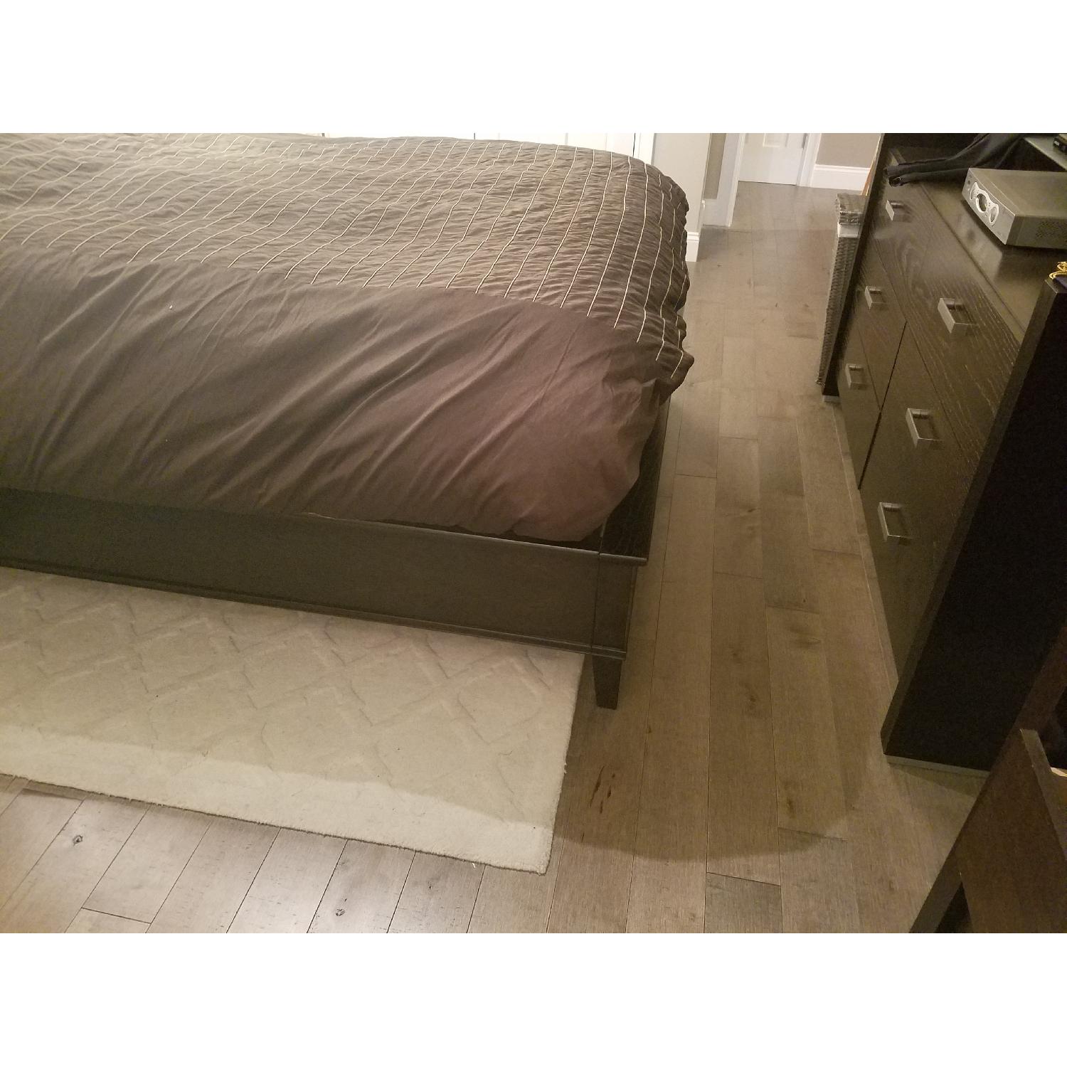Crate & Barrel Solid Wood Bed Frame - image-4