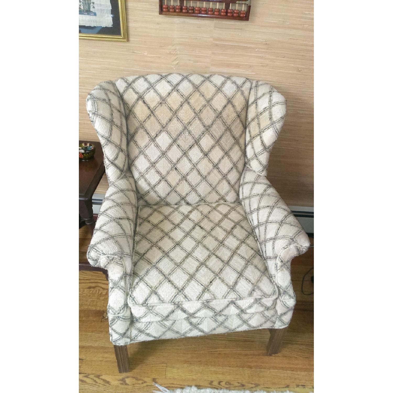 Colonial Style Wing Chairs - 2 Available - image-2