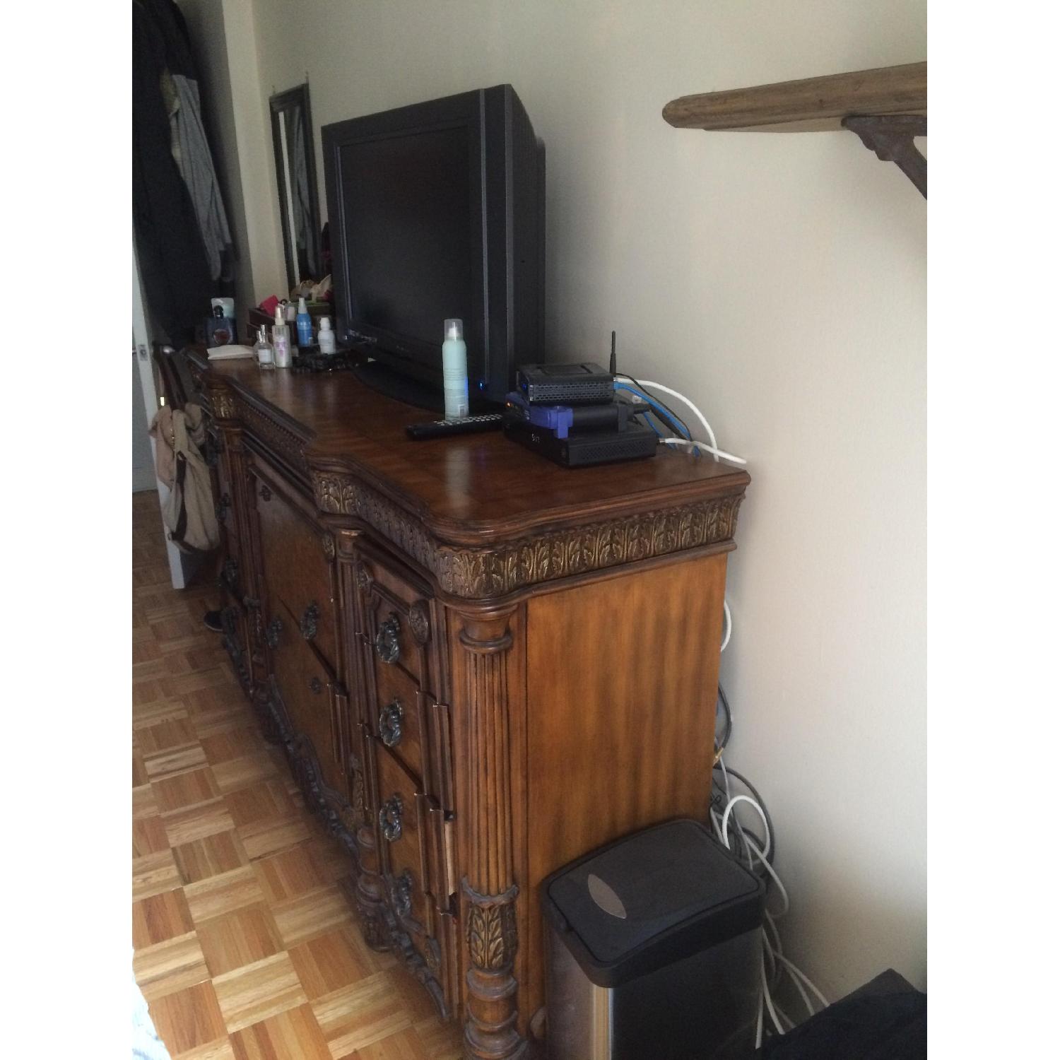 Vintage Wooden Dresser - image-4