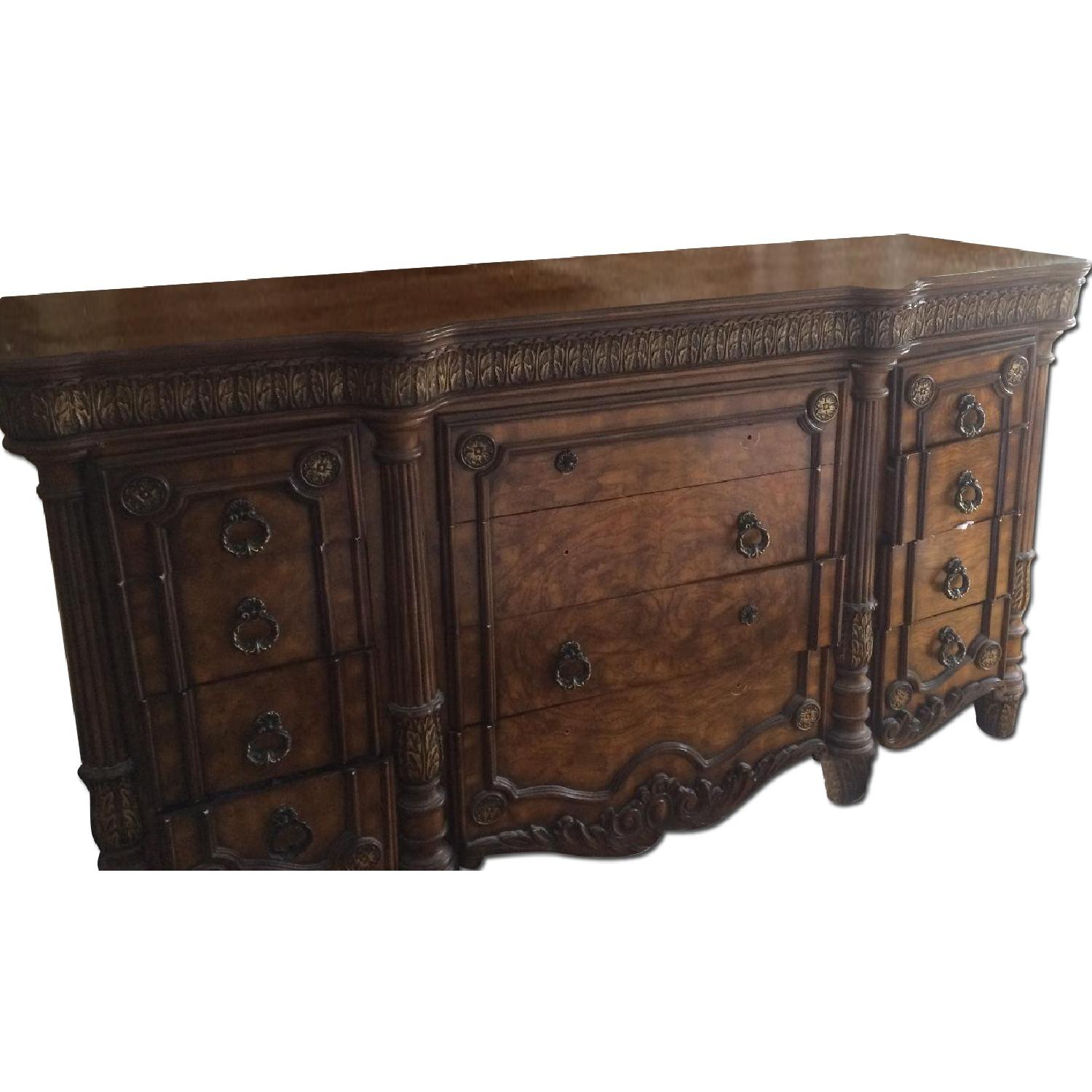 Vintage Wooden Dresser - image-0