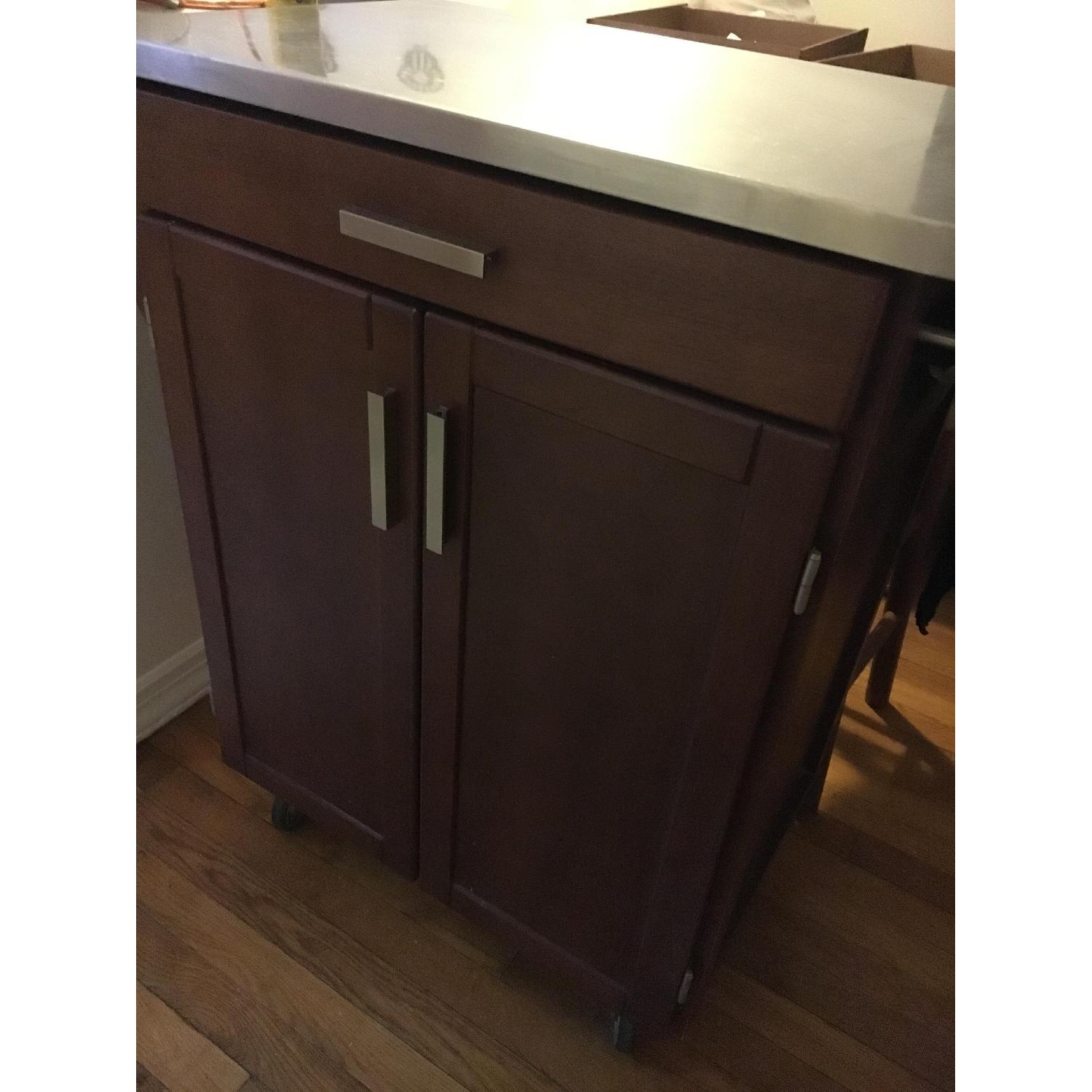 Stainless Steel Top Kitchen island - image-2