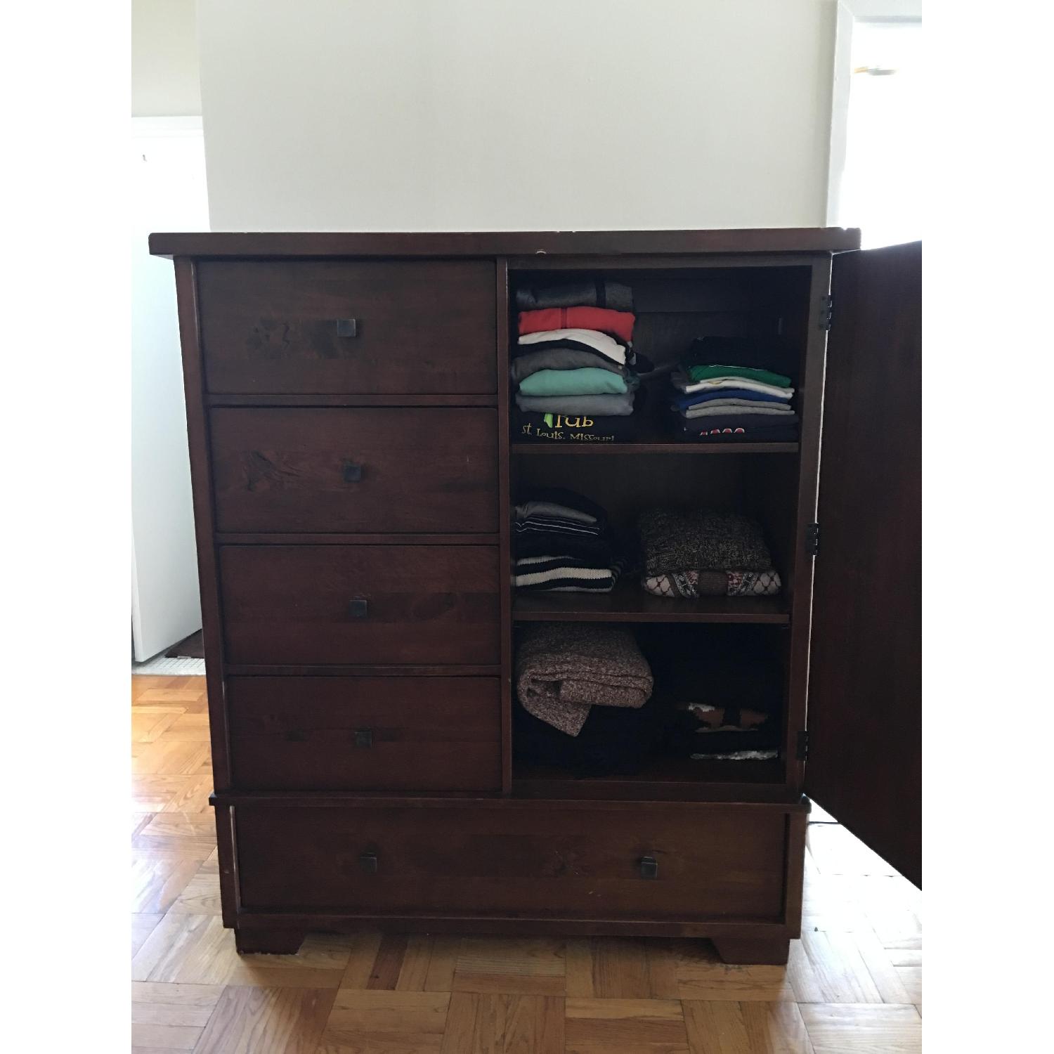 Pottery Barn Sumatra Armoire - image-2