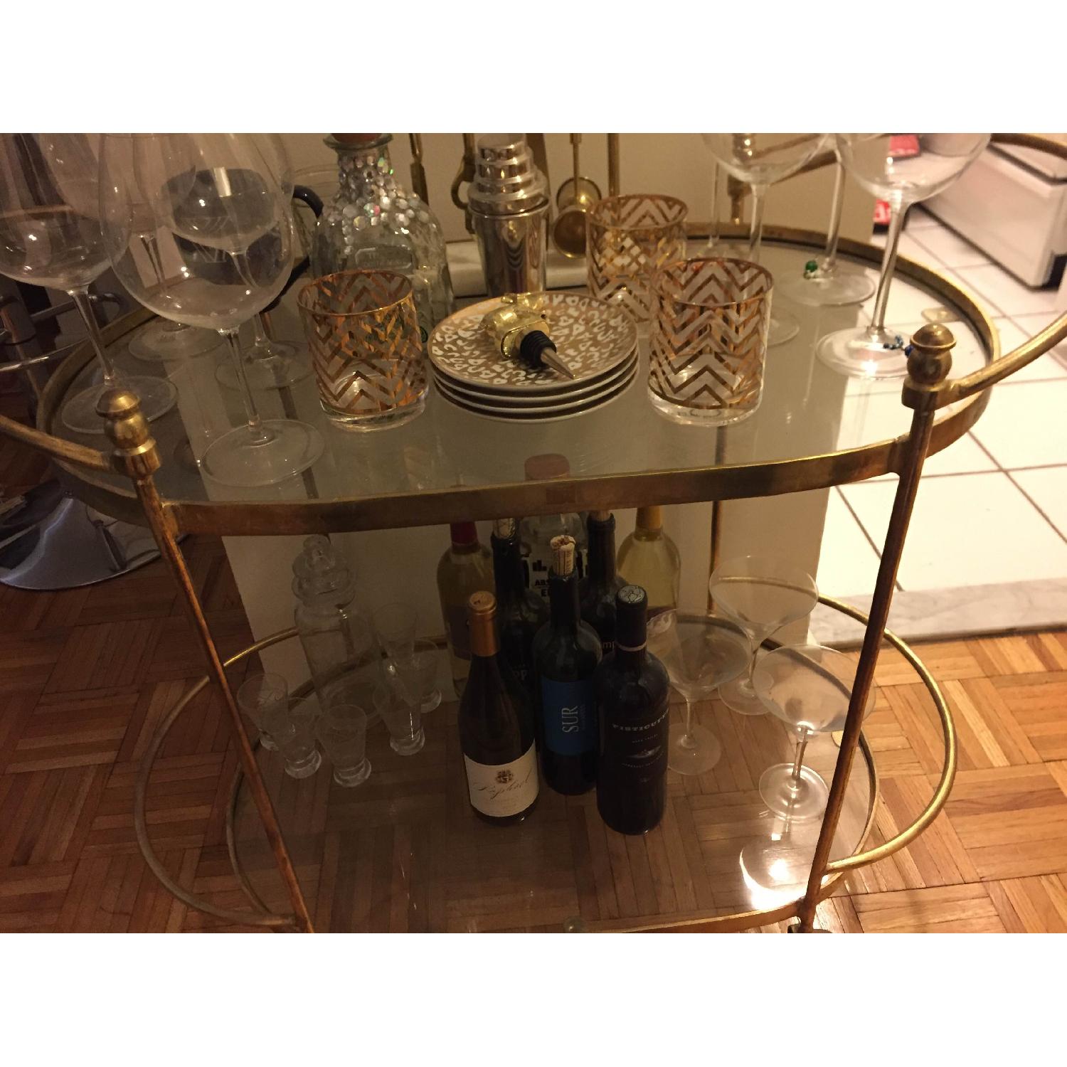 Gold Bar Cart - image-1
