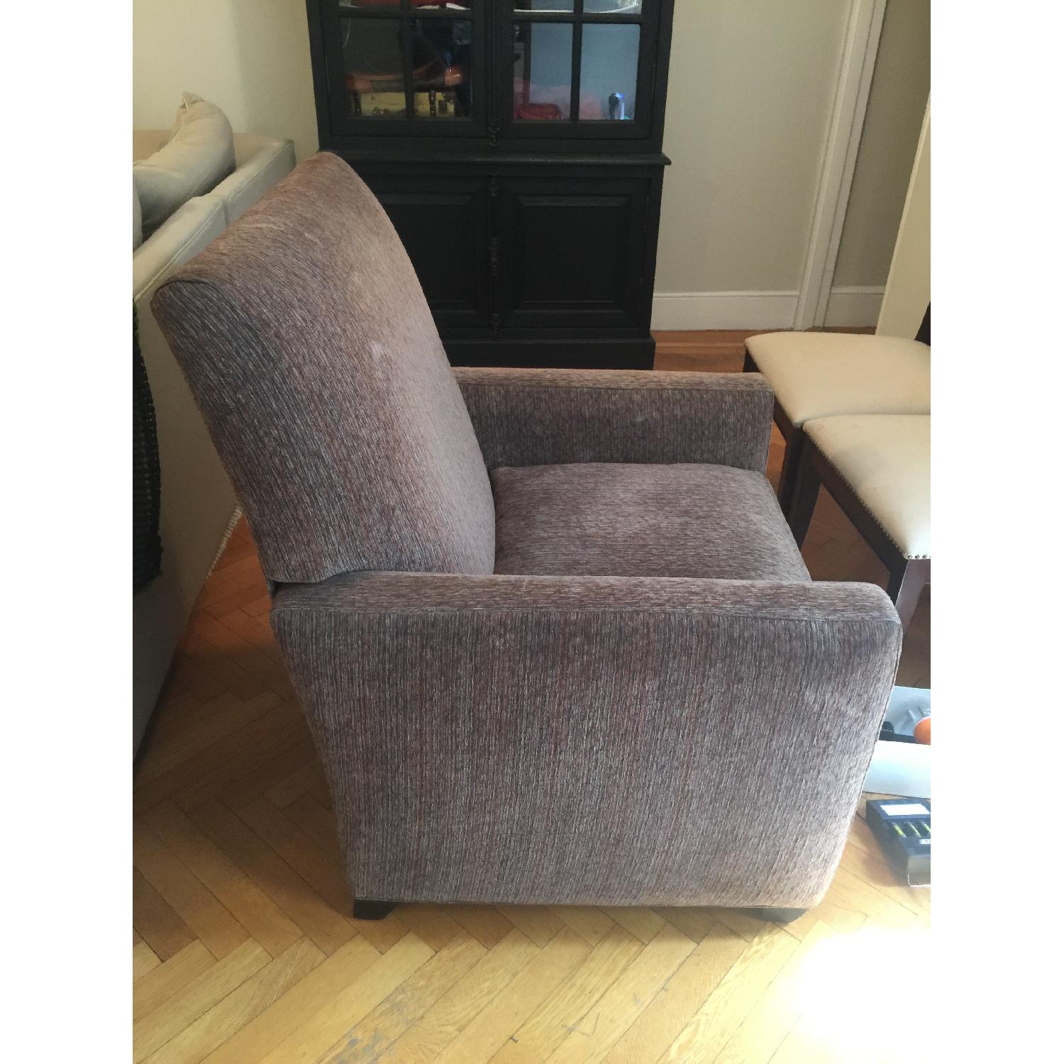 Crate & Barrel Royce Reclining Chair AptDeco