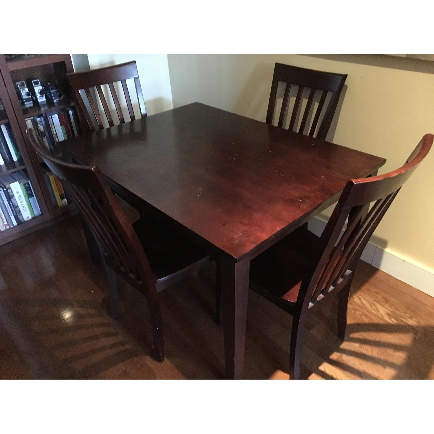 Dining Room Table w/ 4 Chairs - image-1
