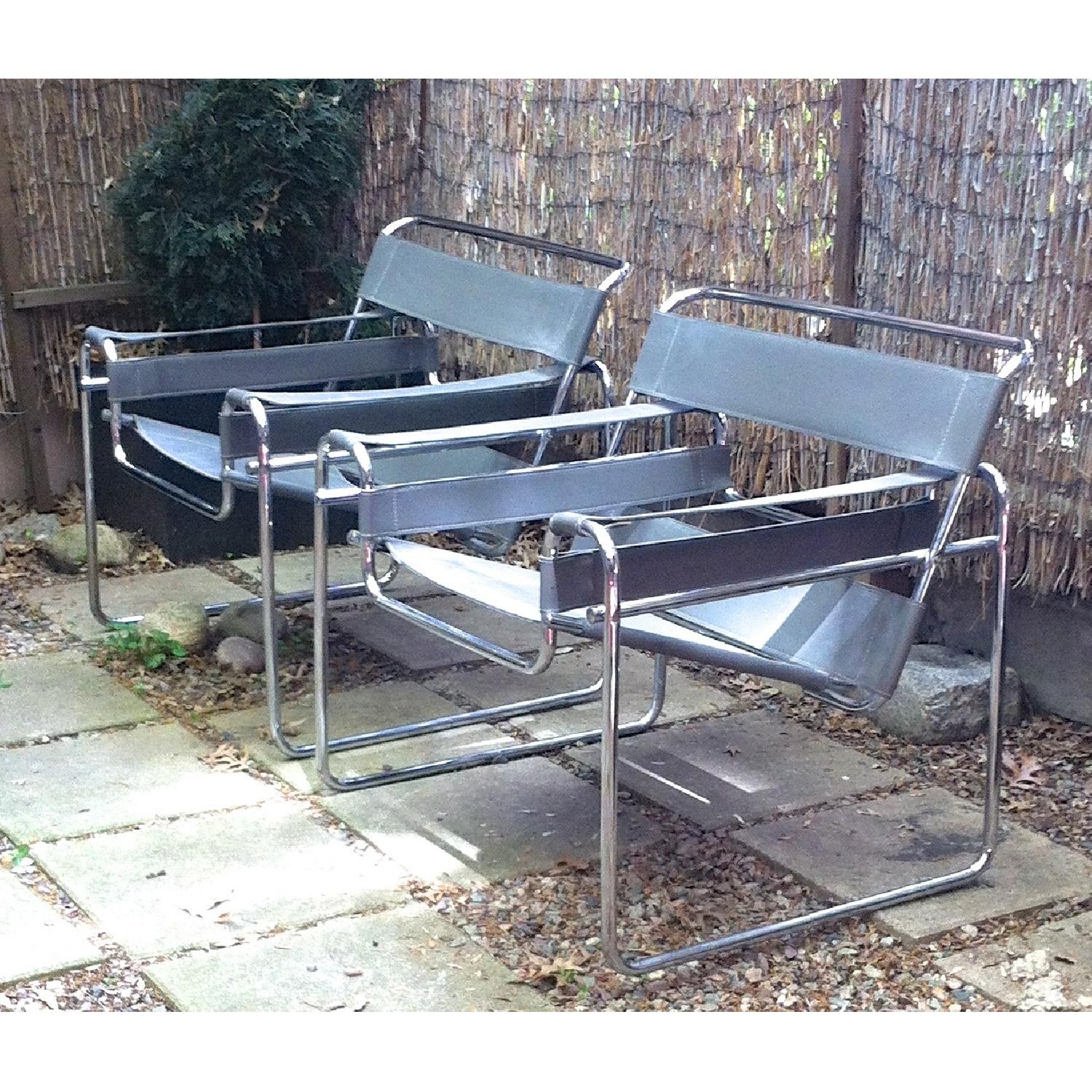 Marcel Breuer Wassily Chairs - Pair - image-5