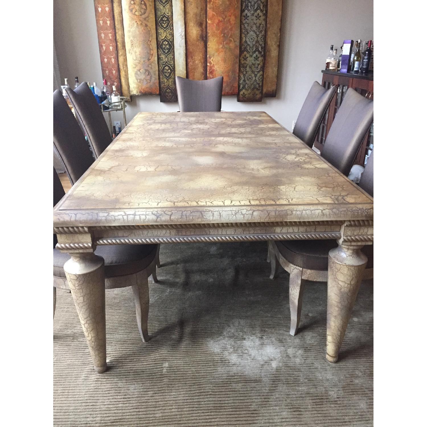 Swaim Dining Table w/ 8 Chairs - image-1
