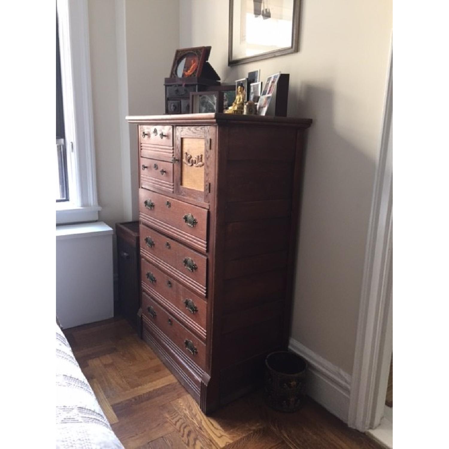 American Colonial Antique Dresser - image-3