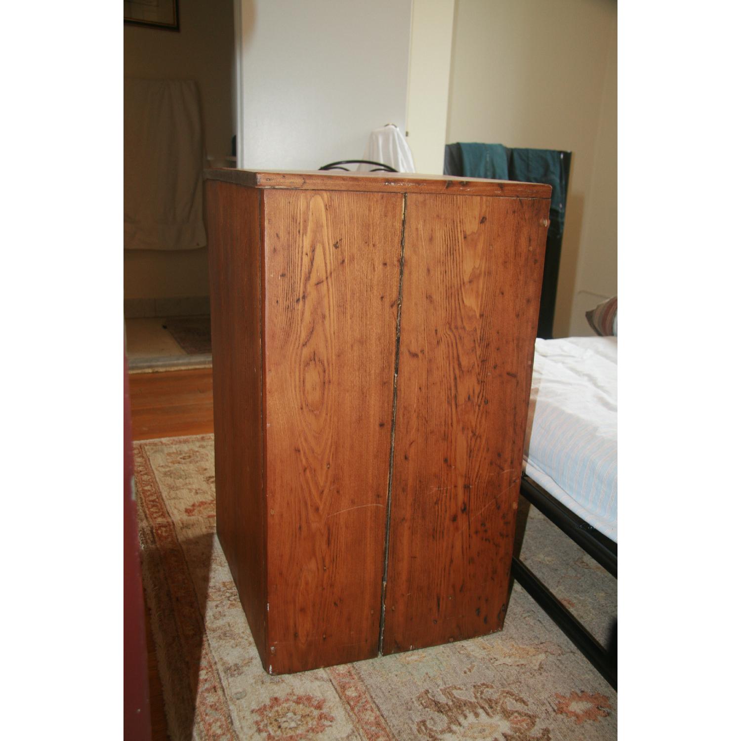 Antique Oak Small 3 Drawer Stand - image-3