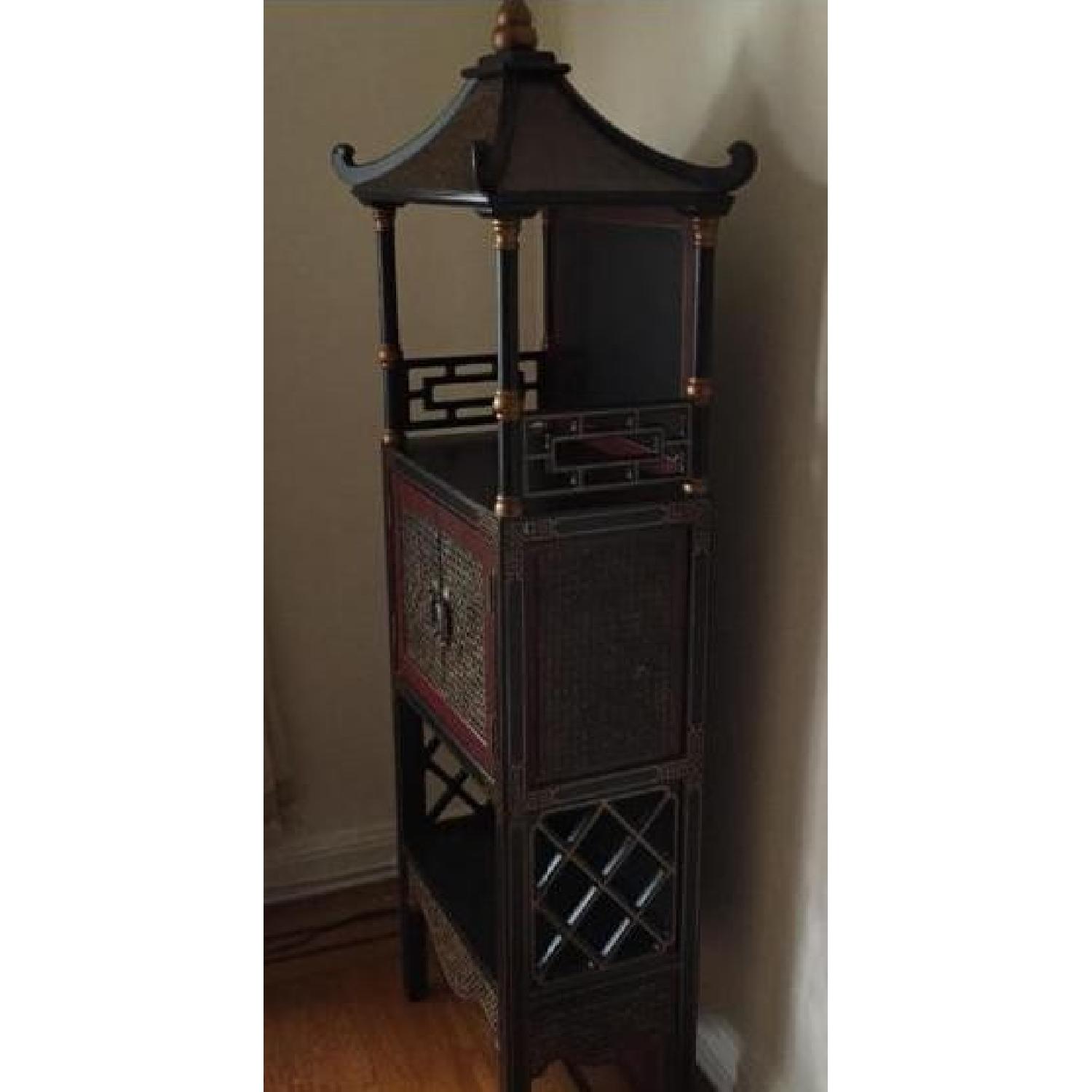 Bloomingdale's Pagoda Storage Chest - image-1
