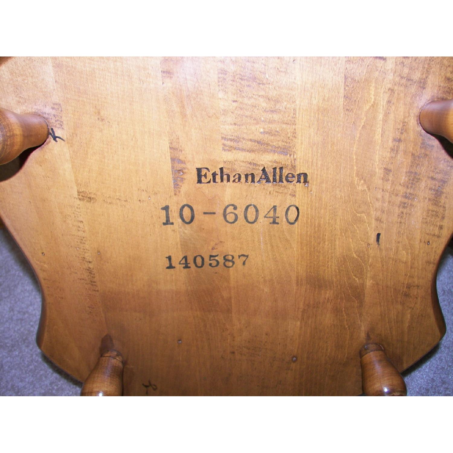 Ethan Allen Comb Back Maple Chair - 2 Available - image-6
