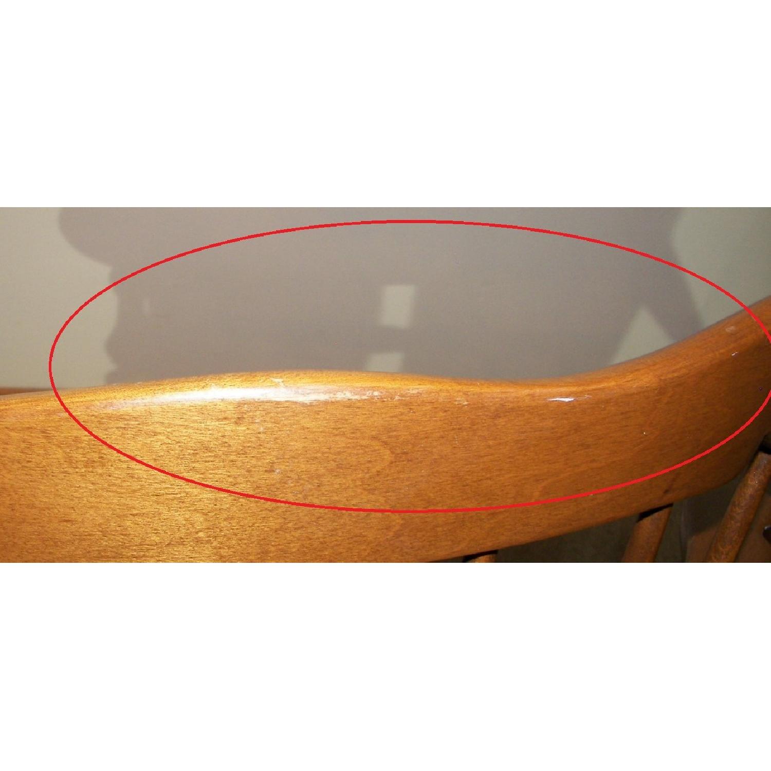 Ethan Allen Comb Back Maple Chair - 2 Available - image-7