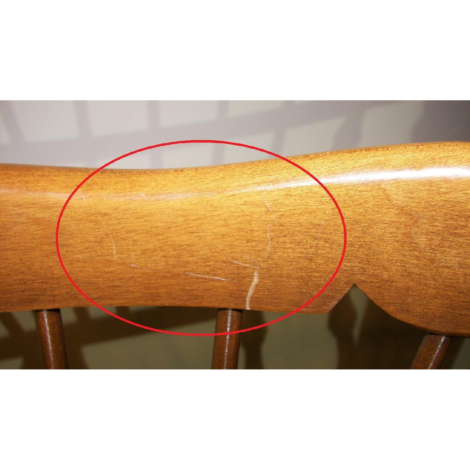 Ethan Allen Comb Back Maple Chair - 2 Available - image-9