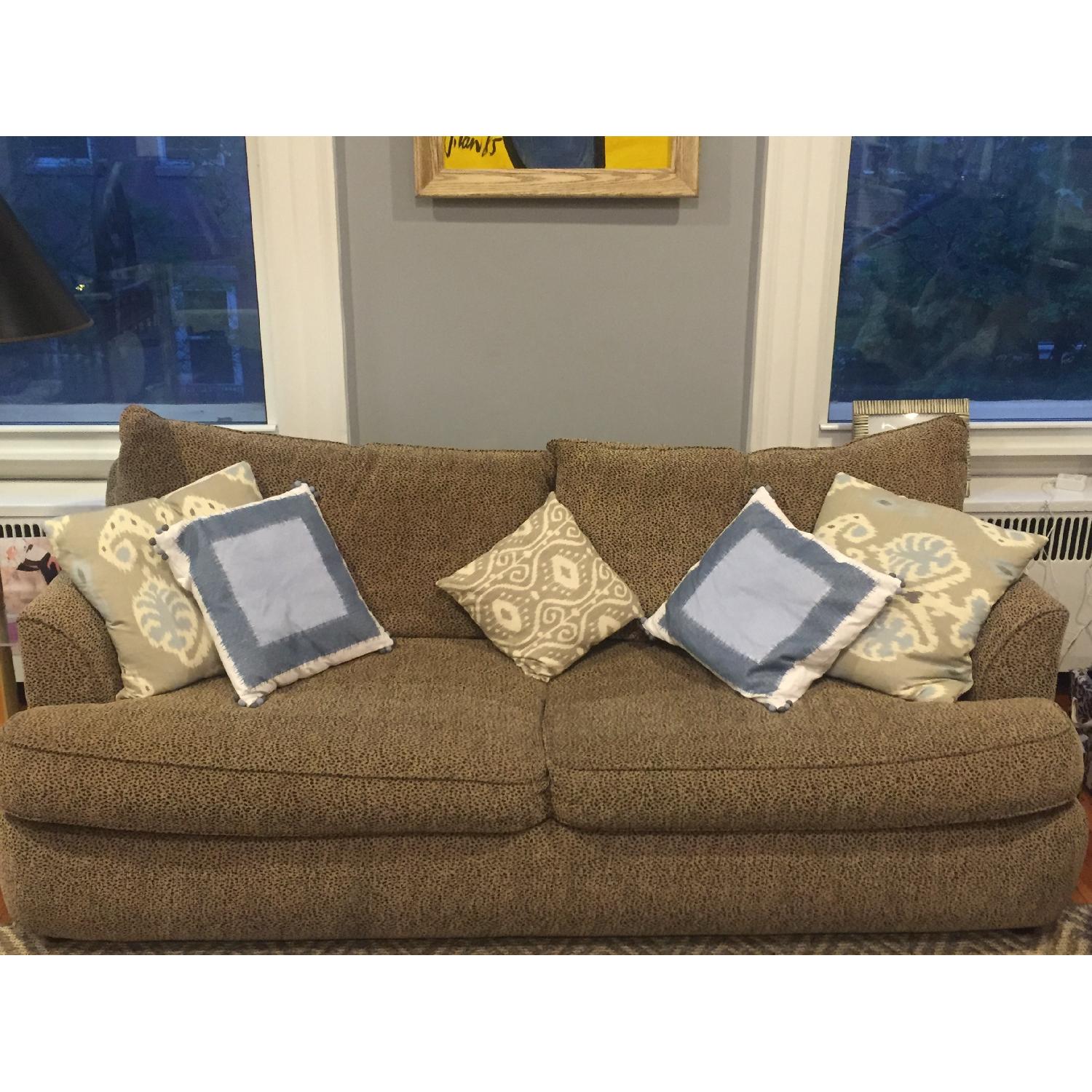 Bloomingdales Sleeper Sofa + Matching Loveseat - image-1