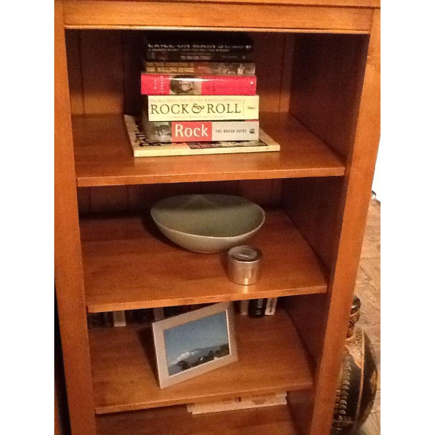 Ethan Allen Media Center w/ Side Bookcases - image-7