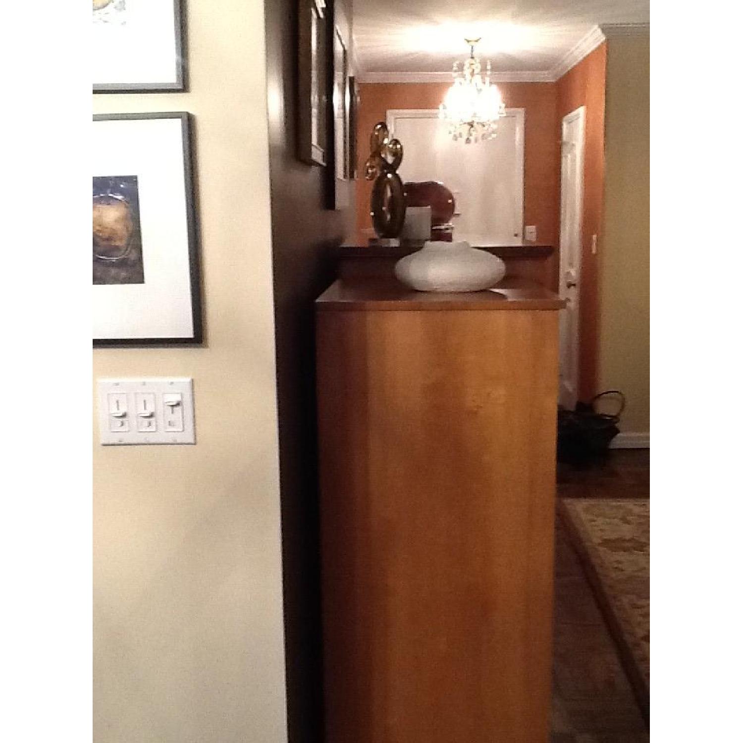 Ethan Allen Media Center w/ Side Bookcases - image-9