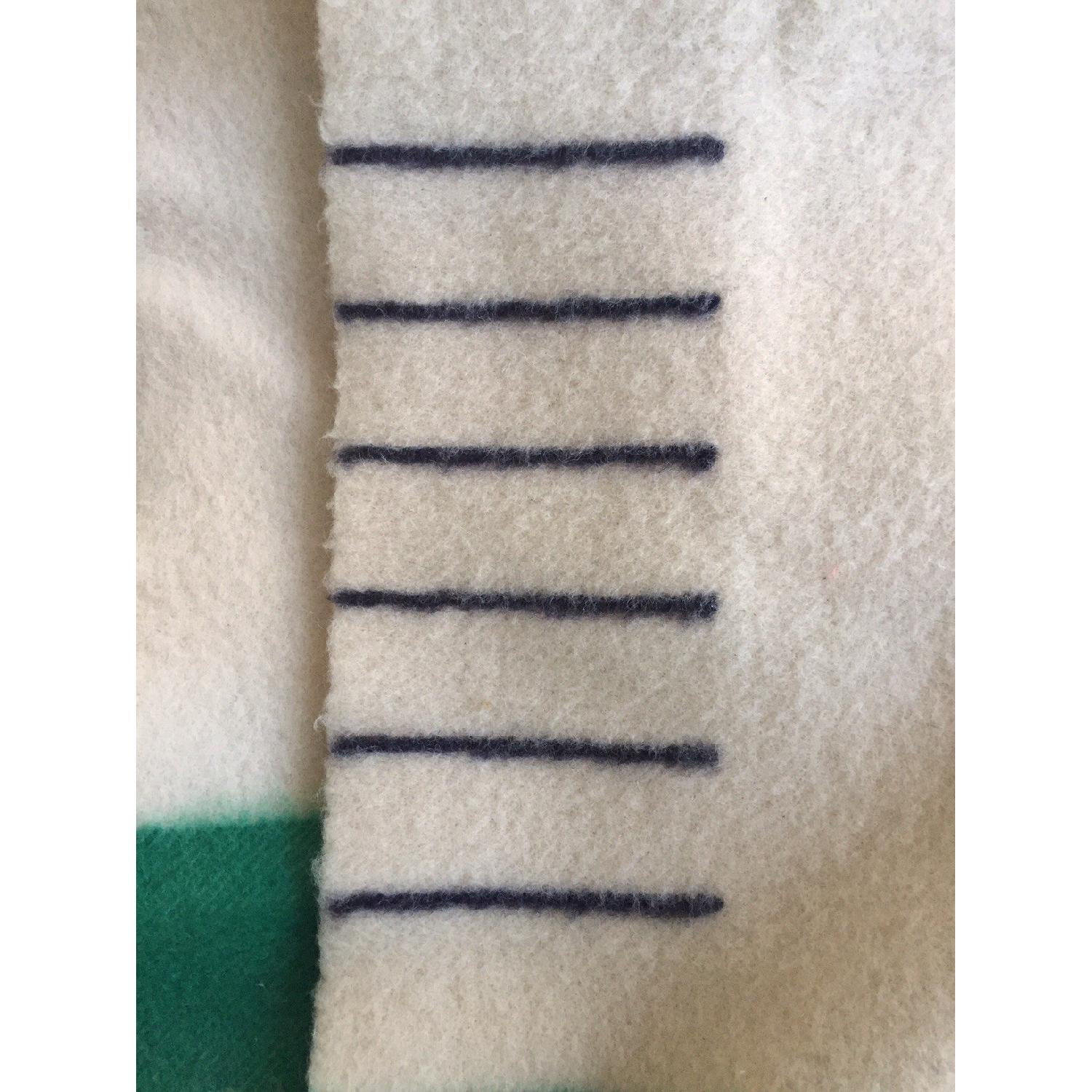 Vintage Hudson Bay 6 Point Queen Size Wool Blanket AptDeco