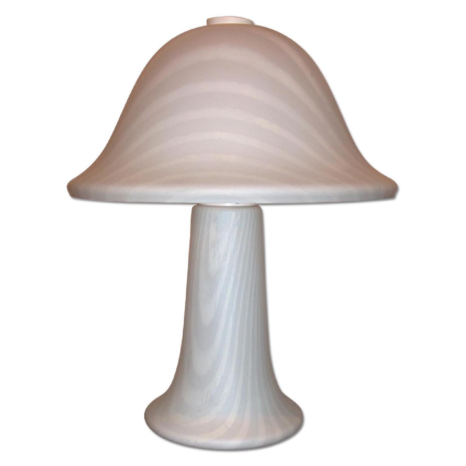 1970's Art Glass Lamp - image-0