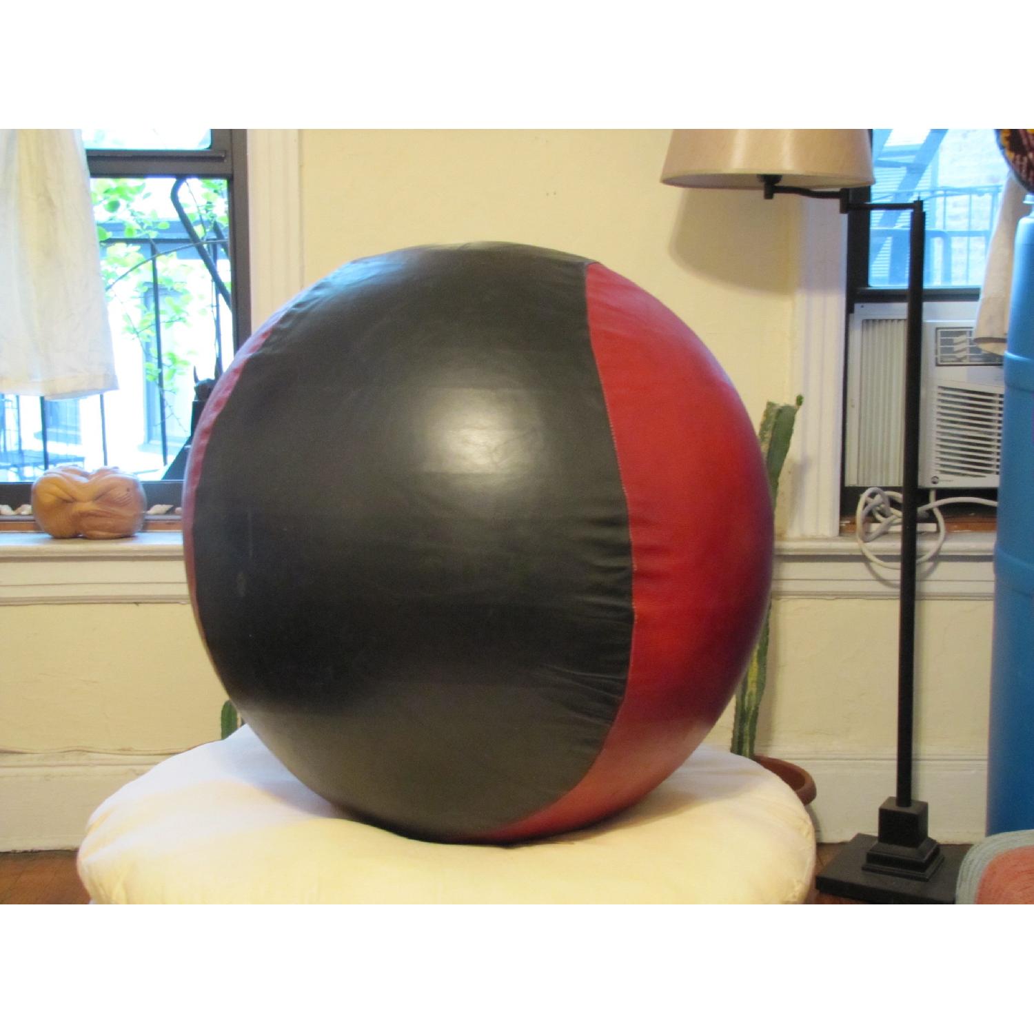 Furniture Ergonomic Leather Ball - image-1