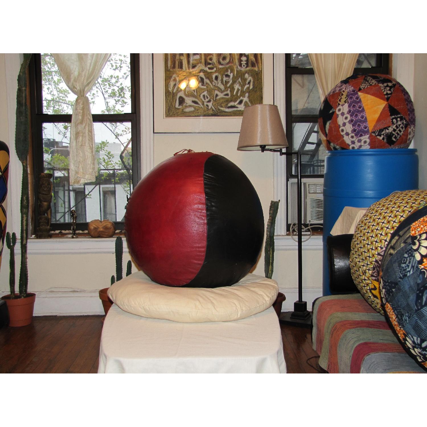 Furniture Ergonomic Leather Ball - image-2