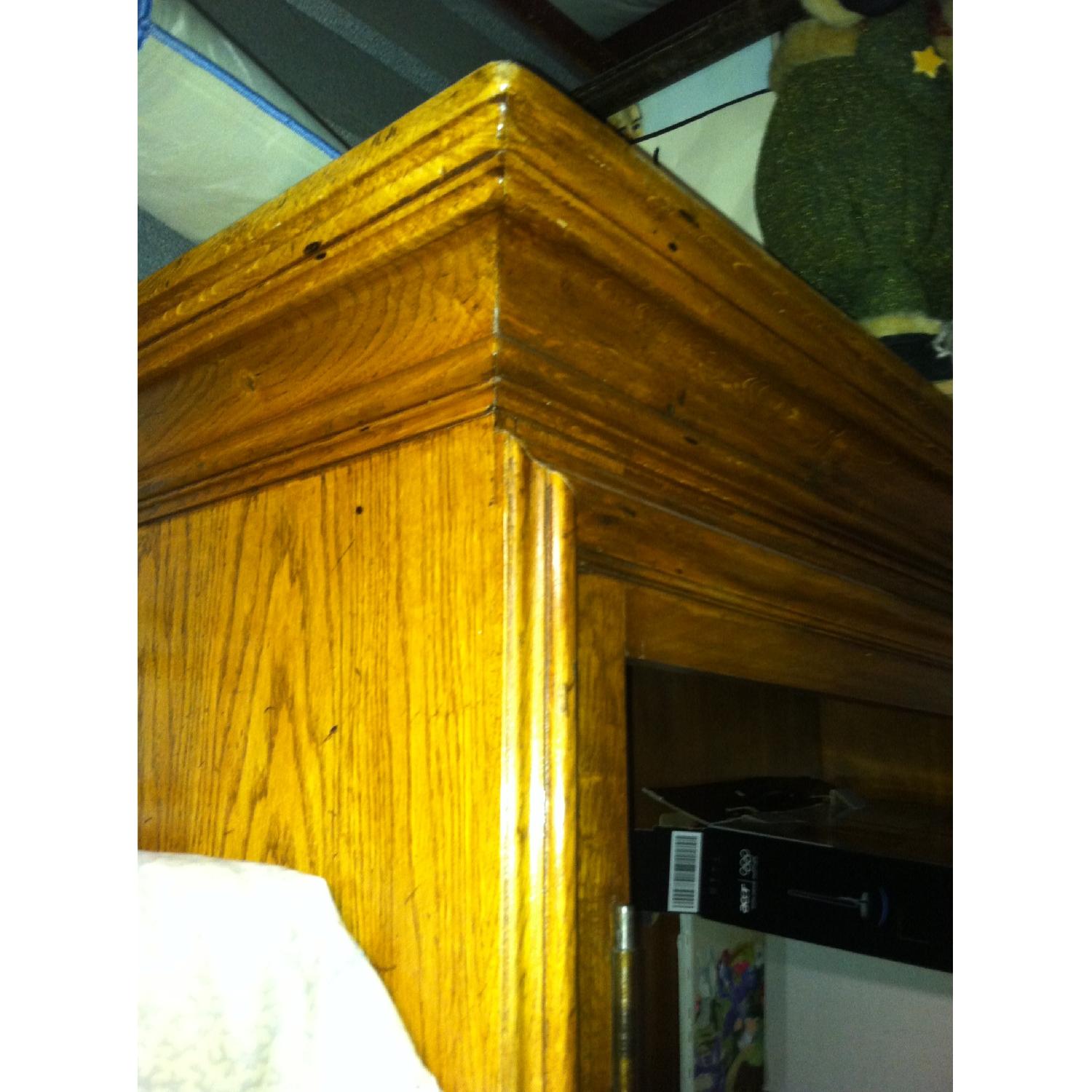Oak Armoire - image-1