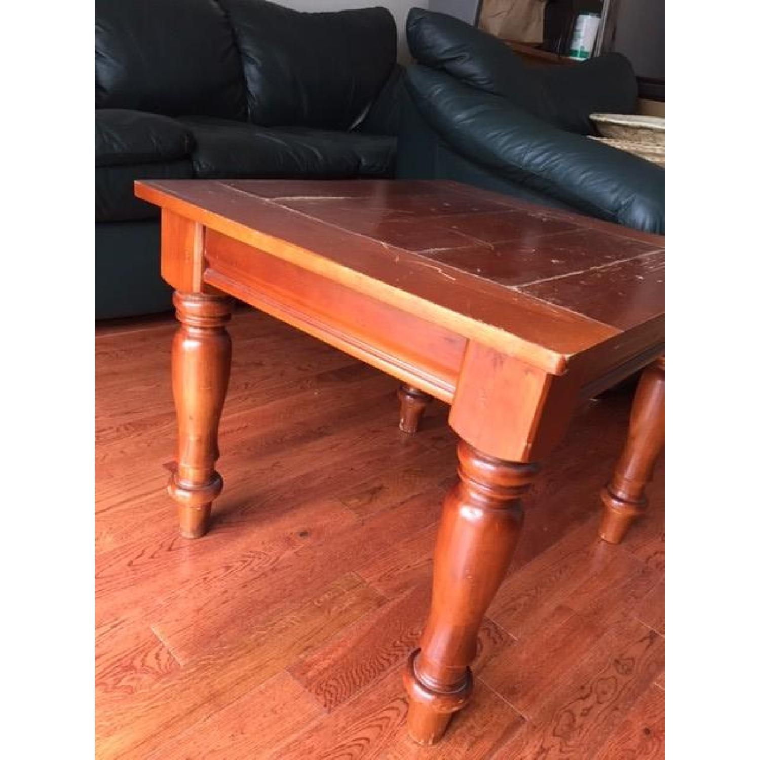 Pottery Barn Wooden Side Table - image-4