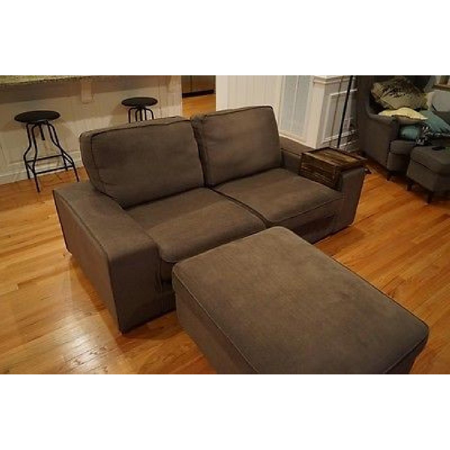 Ikea Kivik Grey-Brown Loveseat - image-2