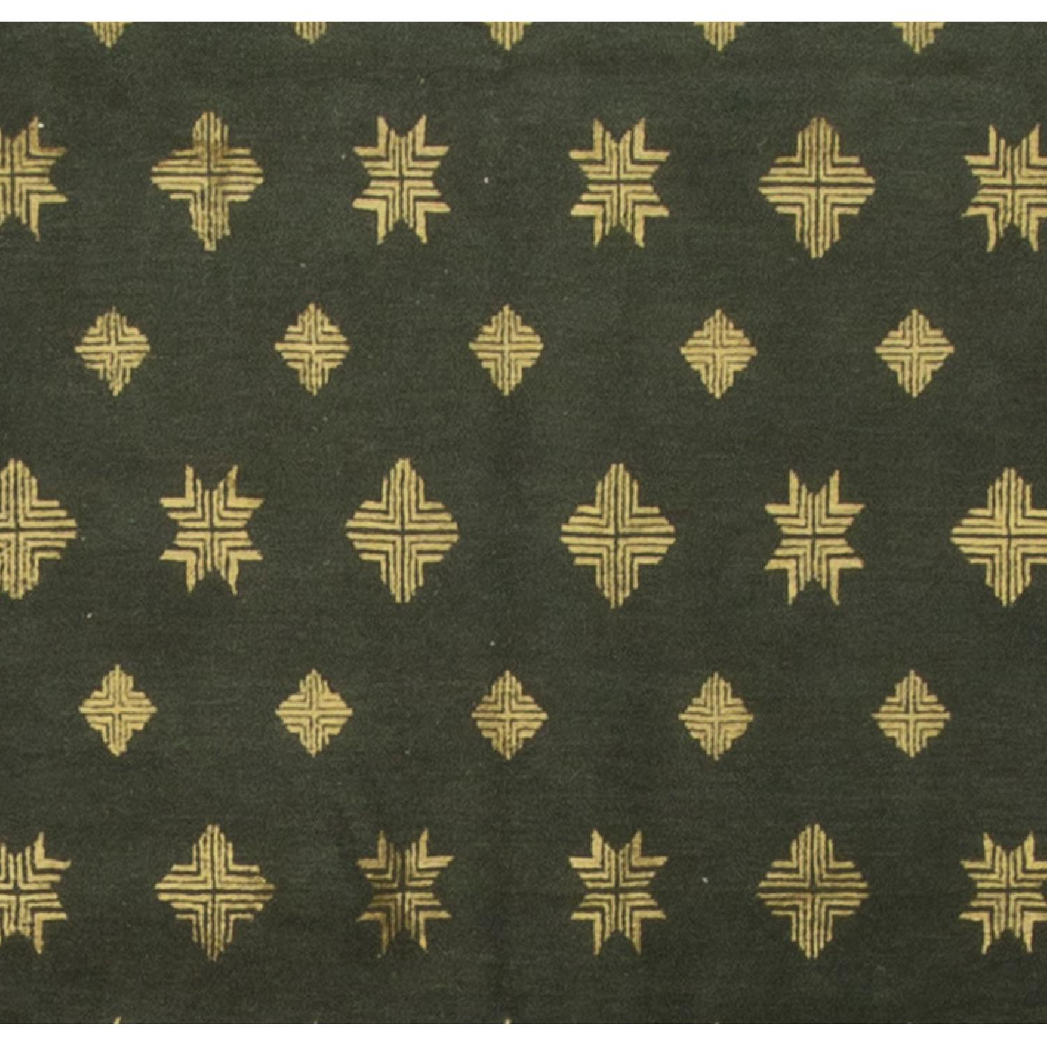 Modern Contemporary Hand Knotted Wool Rug - image-1