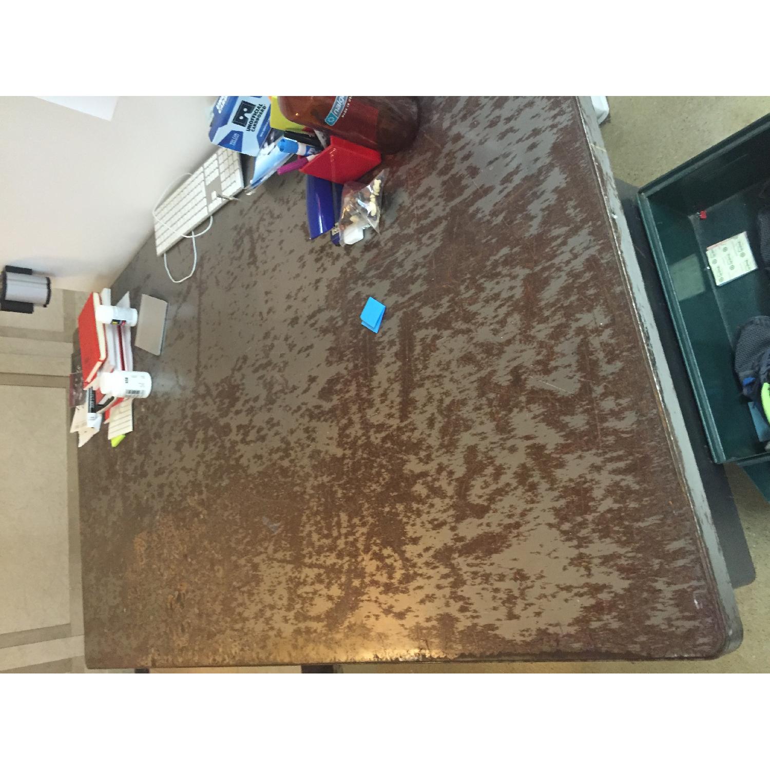 Industrial Metal Desk - image-2