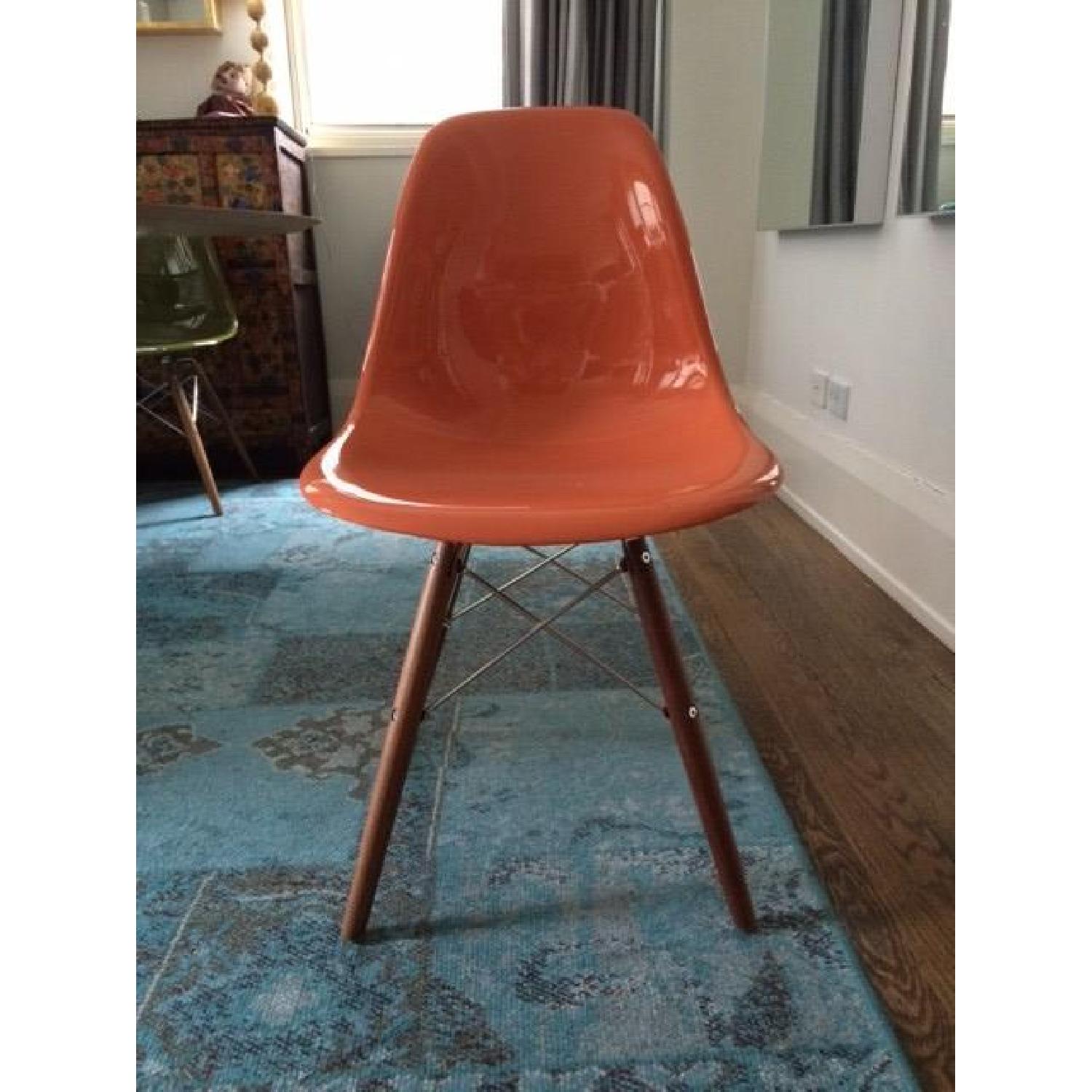 Herman Miller Eames Molded Fiberglass Dowel-Leg Armchair - 8 Available - image-2