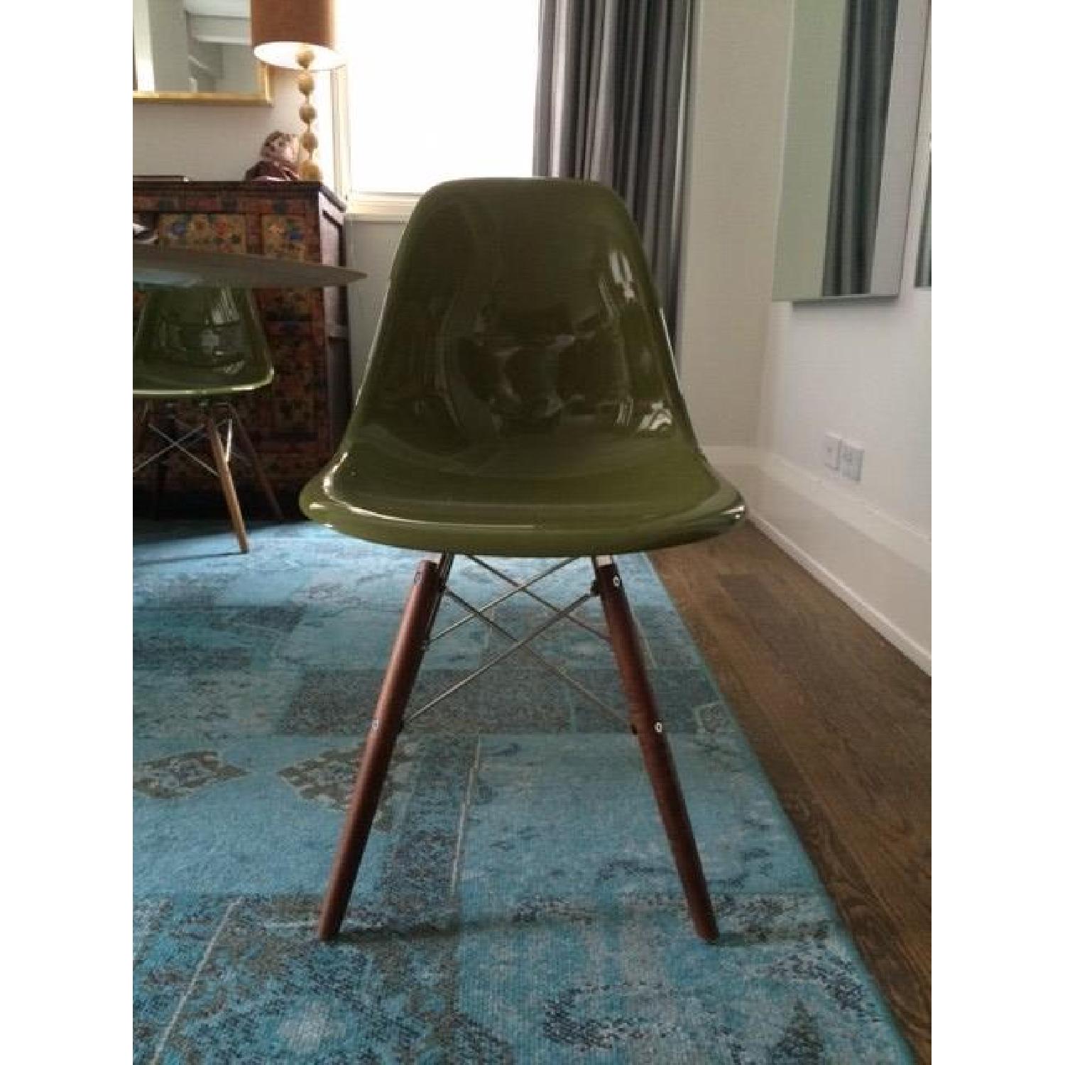 Herman Miller Eames Molded Fiberglass Dowel-Leg Armchair - 8 Available - image-3