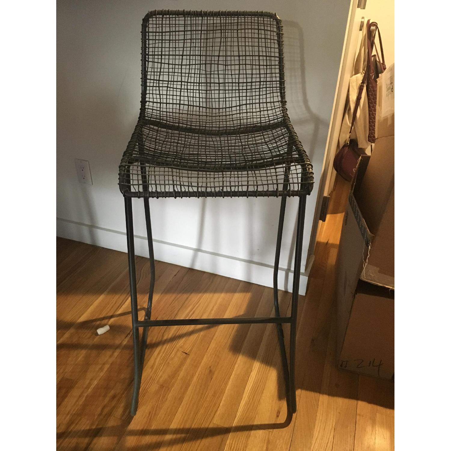 CB2 High Top Cable Chairs 2 Available AptDeco